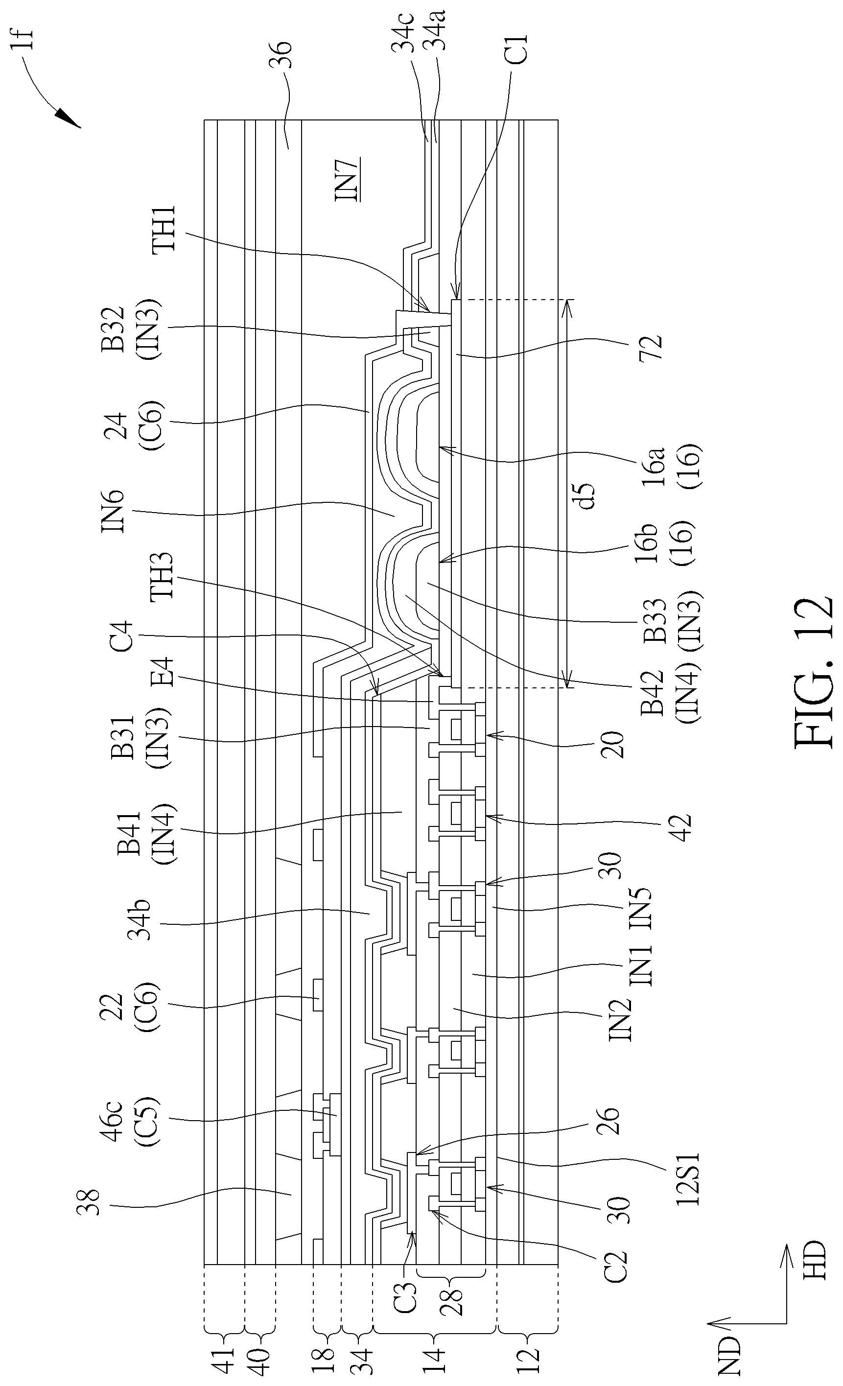 Patent US12321549 Figure 12 – Electronic device