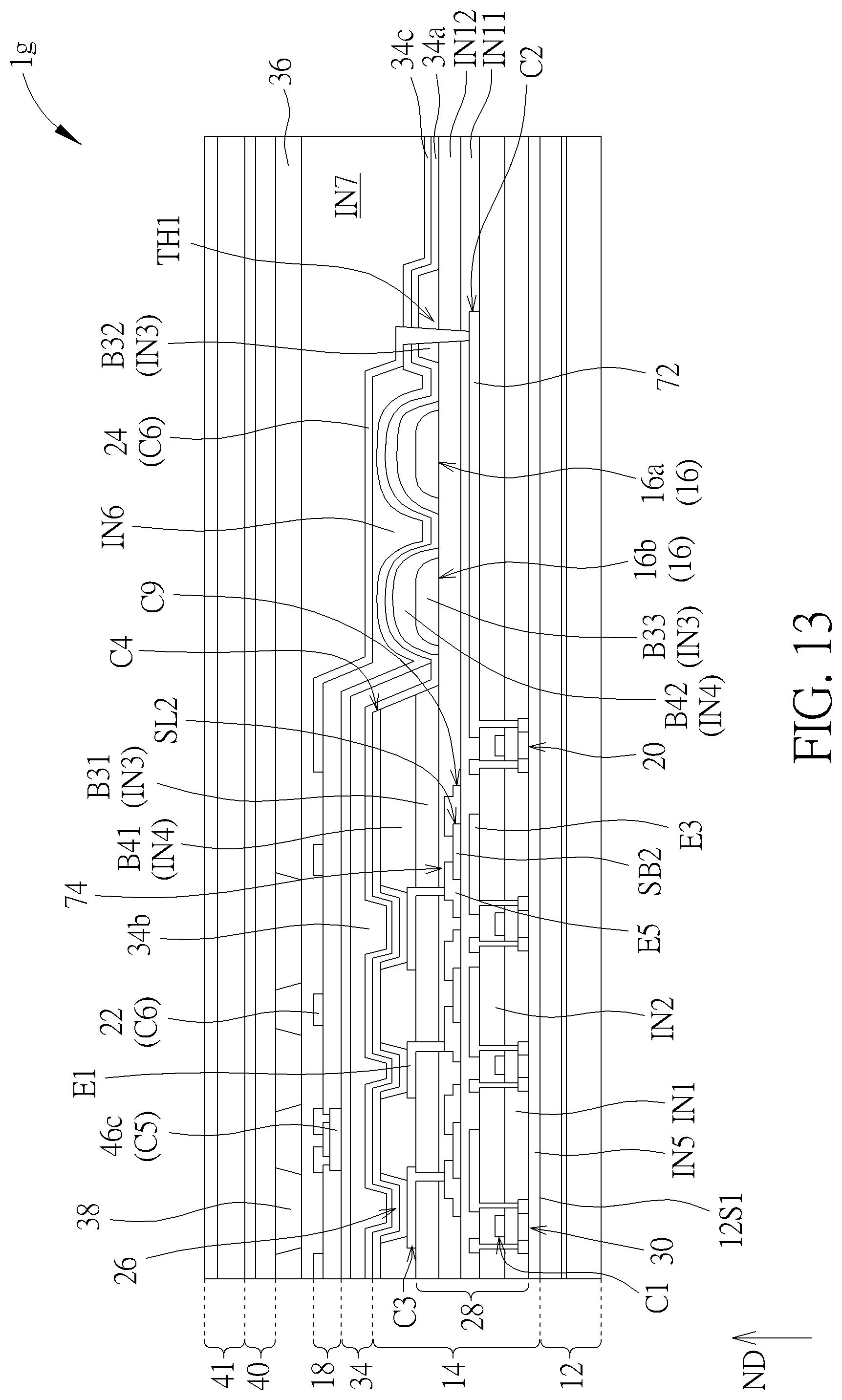 Patent US12321549 Figure 13 – Electronic device