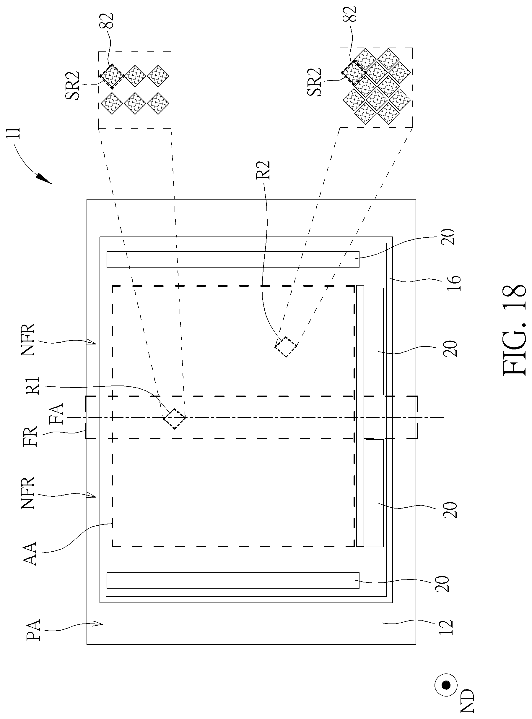 Patent US12321549 Figure 18 – Electronic device