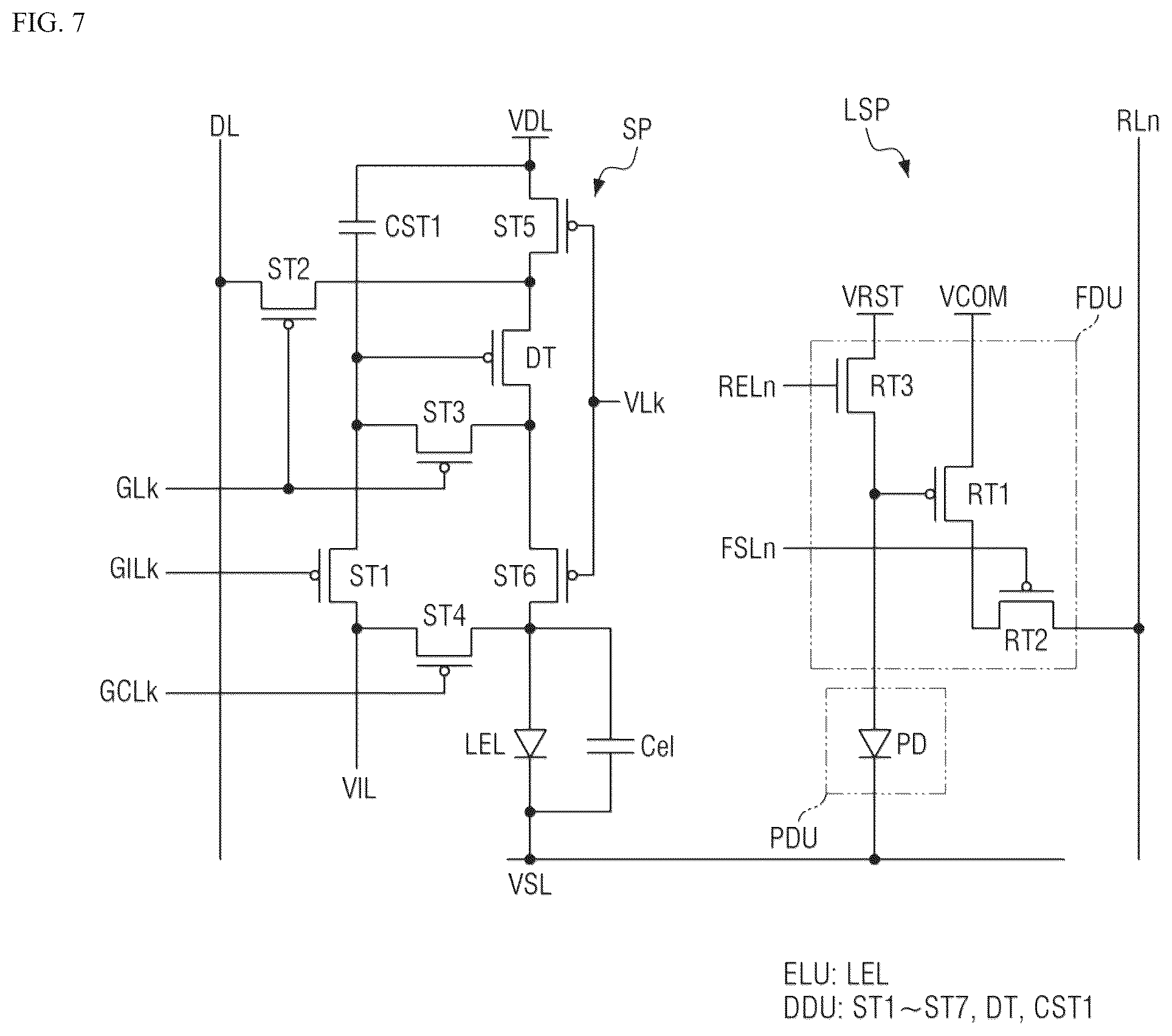 Patent US12321551 Figure 7 – Display device
