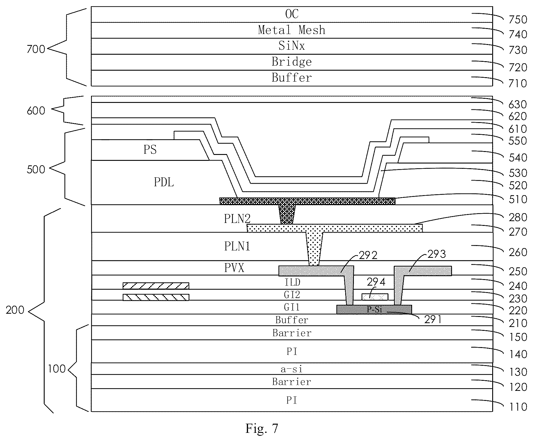 Patent US12321554 Figure 4 – Touch substrate, touch module, and display device