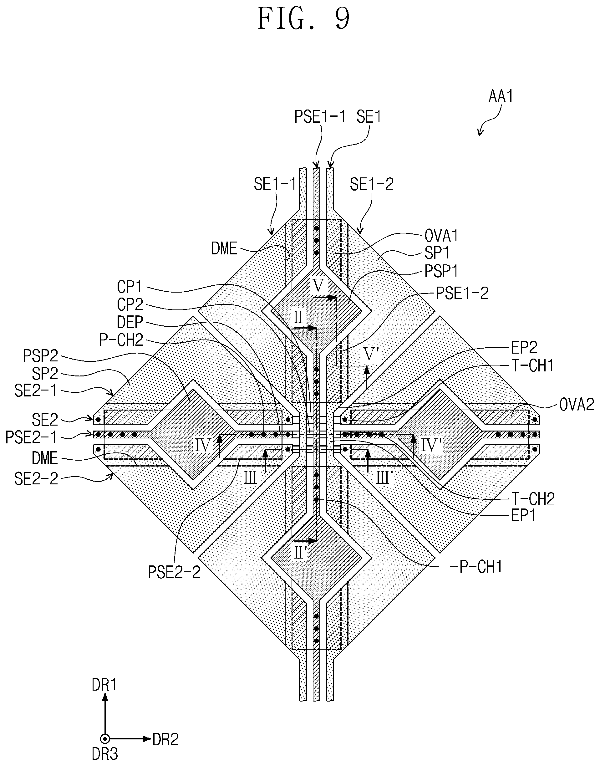 Patent US12321557 Figure 7 – Input sensing part and display device including the same