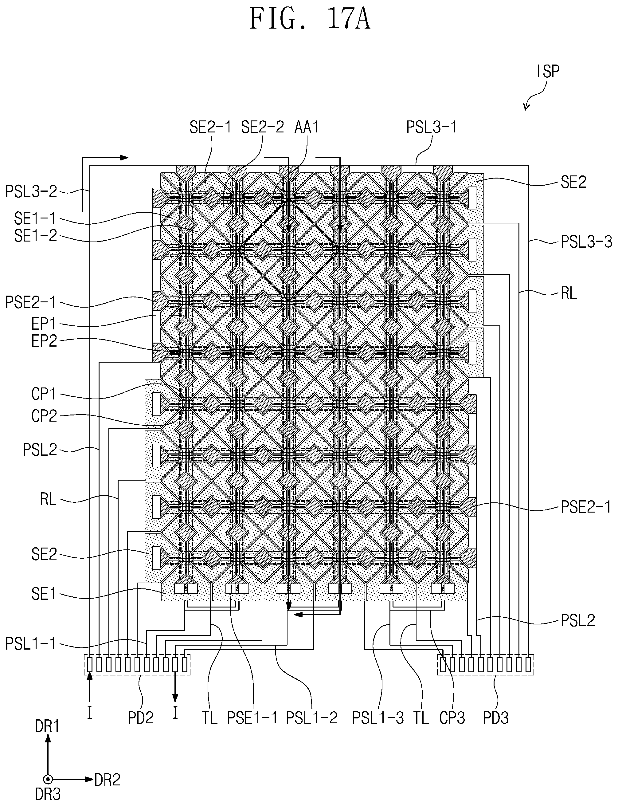Patent US12321557 Figure 14 – Input sensing part and display device including the same