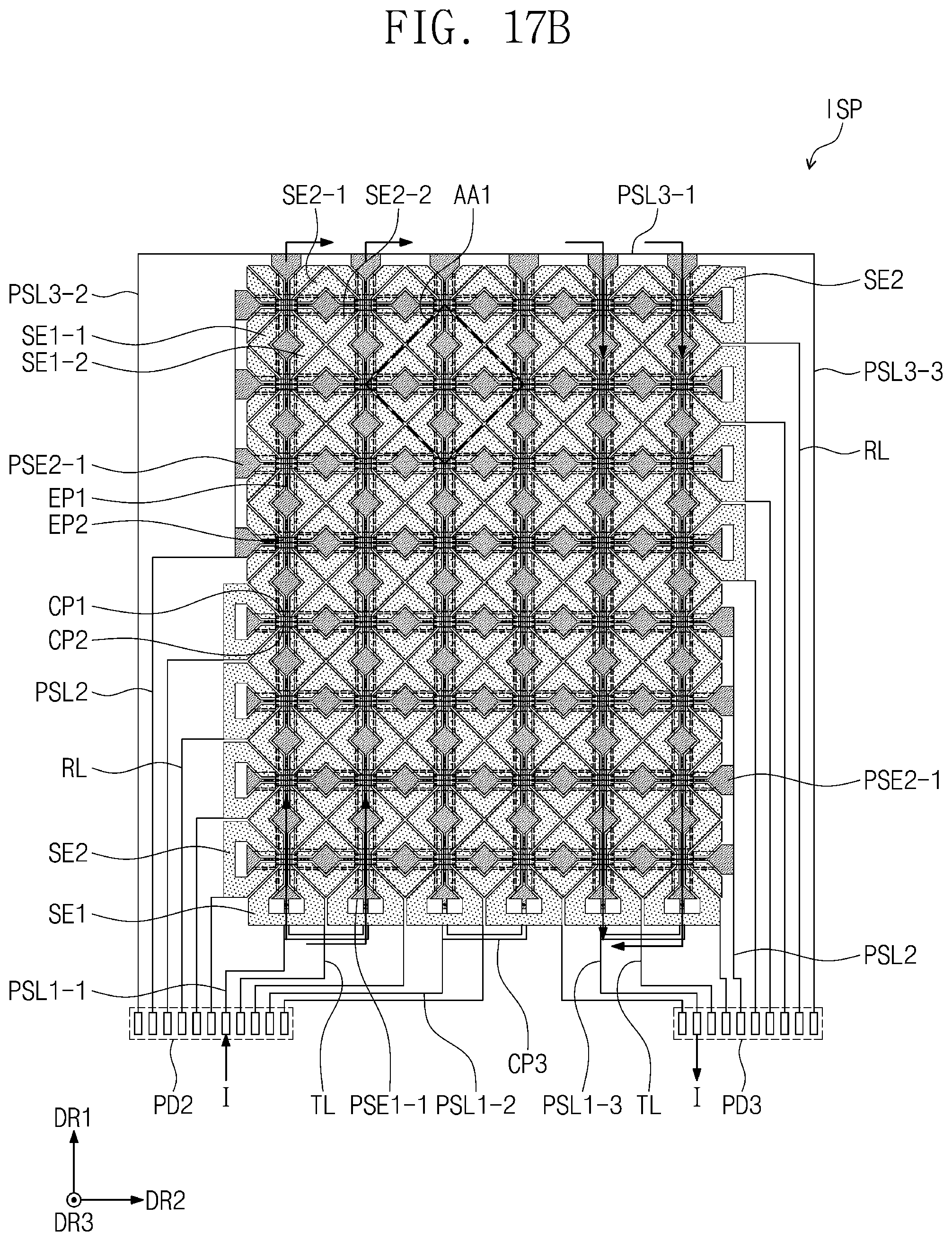 Patent US12321557 Figure 15 – Input sensing part and display device including the same