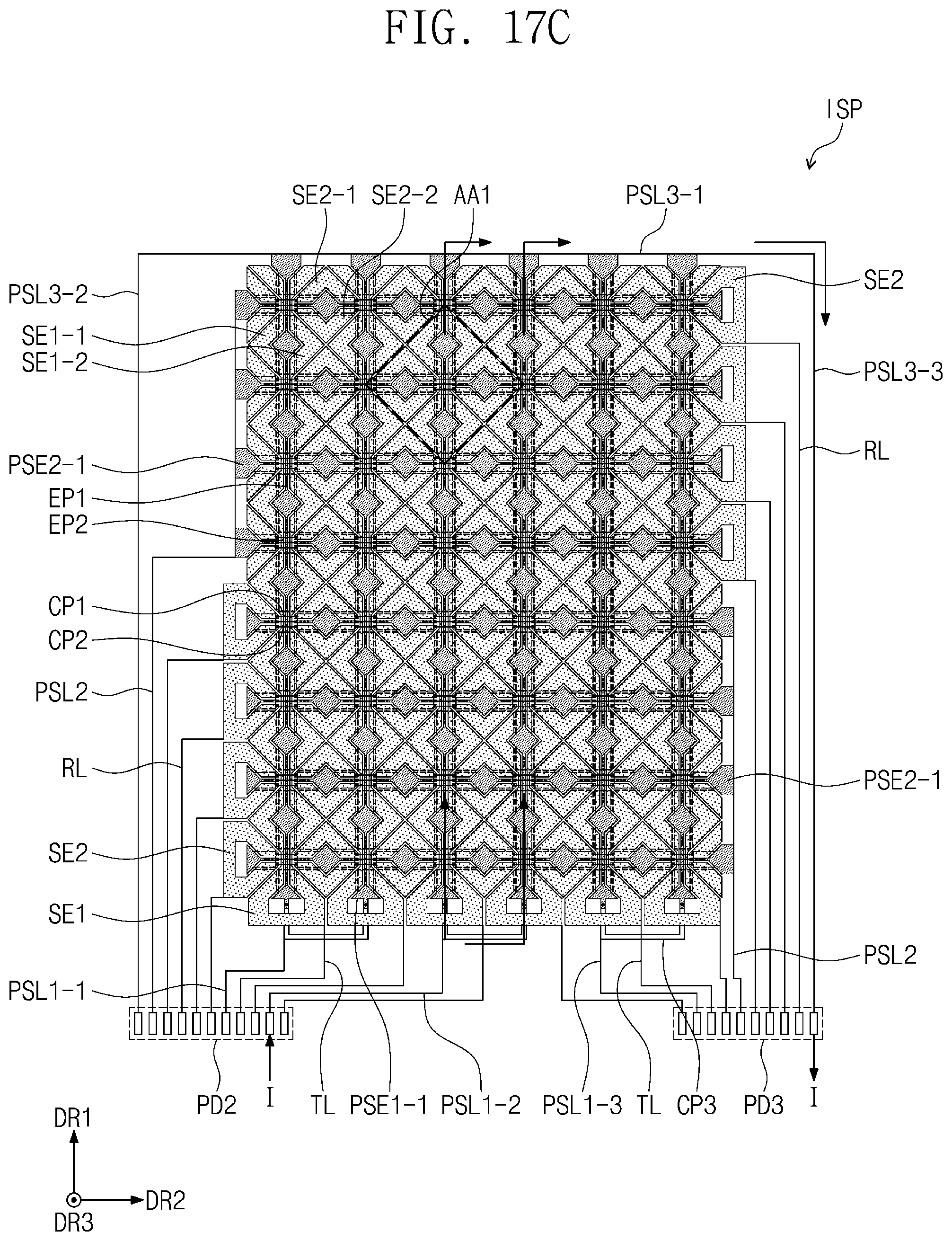 Patent US12321557 Figure 16 – Input sensing part and display device including the same
