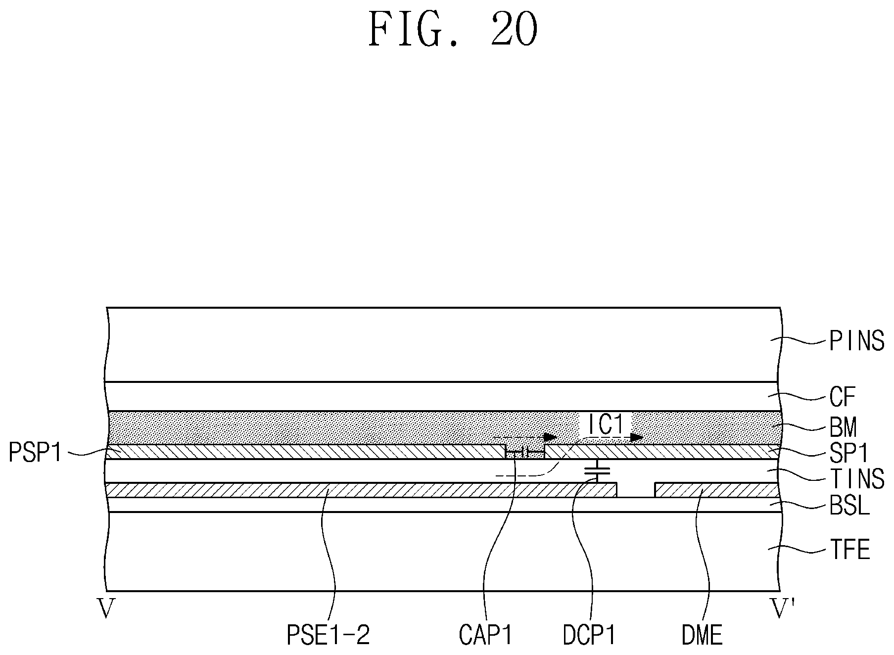 Patent US12321557 Figure 19 – Input sensing part and display device including the same