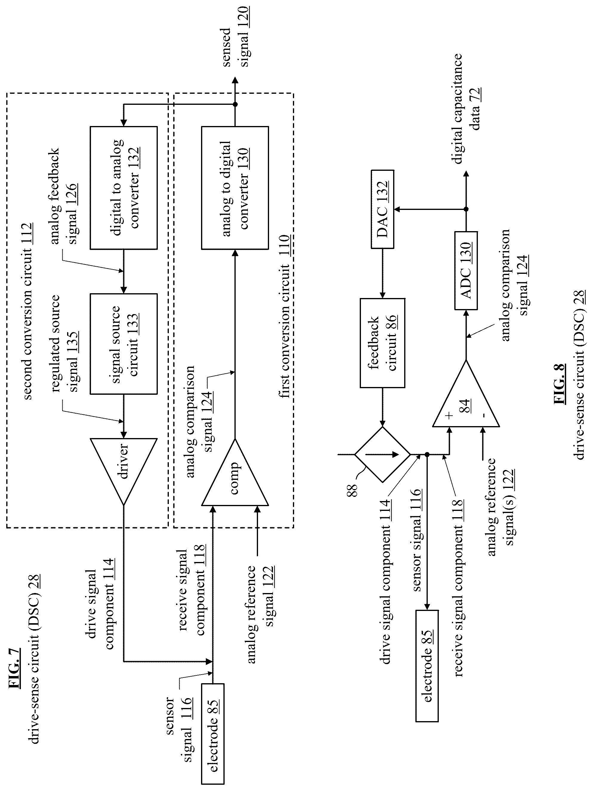 Patent US12321560 Figure 6 – Fingerprint imaging device incorporating electrodes and drive-sense circuitry