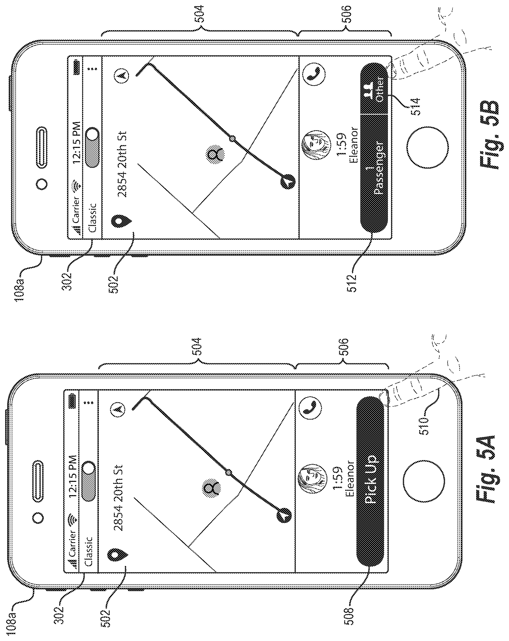 Patent US12321561 Figure 7 – Optimizing transportation networks through dynamic user interfaces