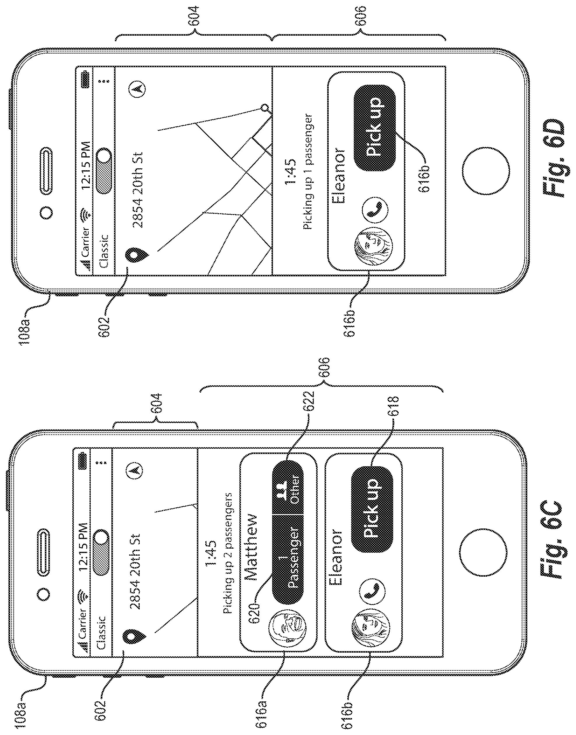 Patent US12321561 Figure 10 – Optimizing transportation networks through dynamic user interfaces