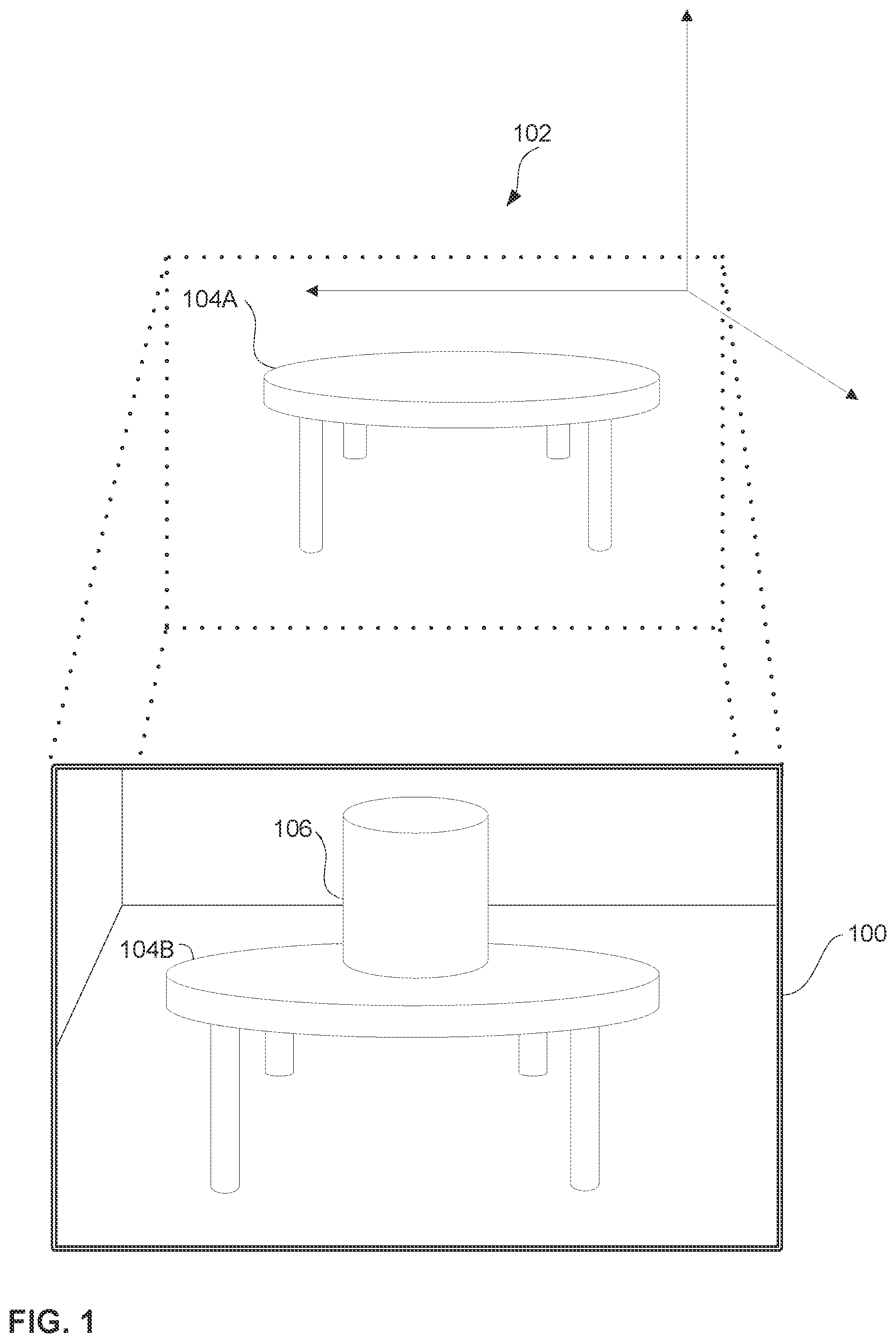 Patent US12321563 — Method of grouping user interfaces in an environment — Figure 1