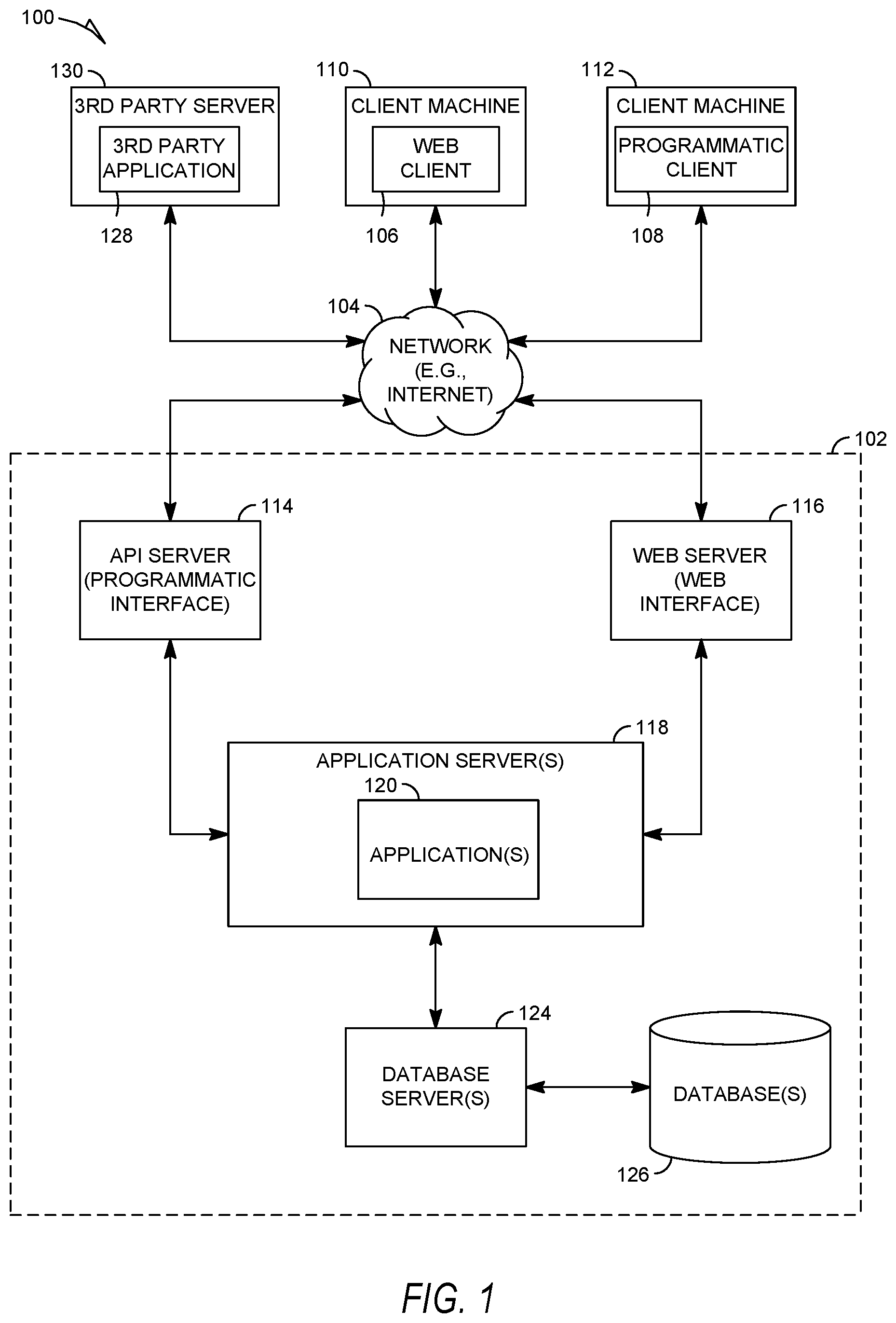 Patent US12321566 — Message application improvement for recalling one to many private conversations — Figure 1