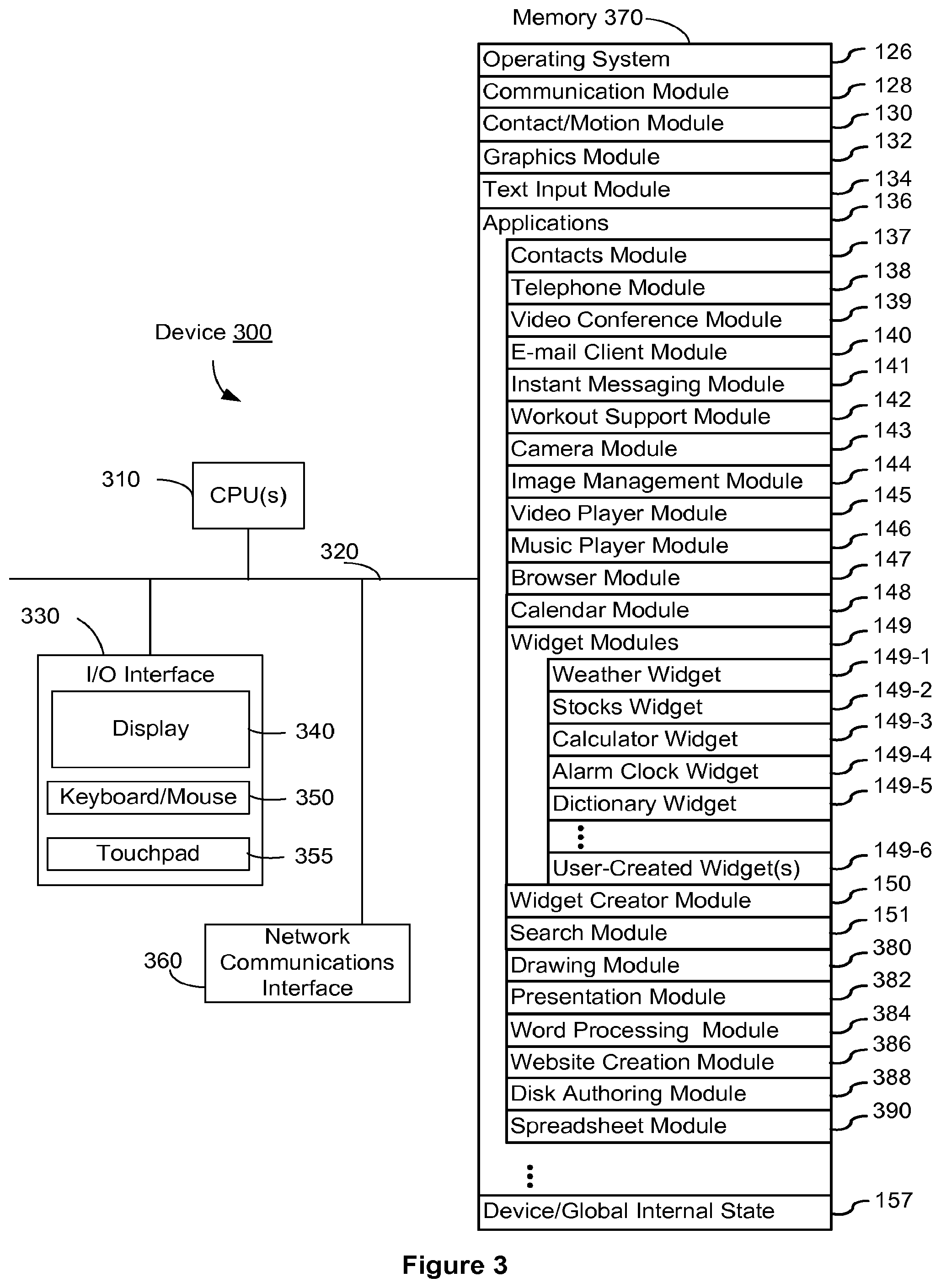 Patent US12321569 Figure 4 – Device, method, and graphical user interface for navigation of concurrently open software applications