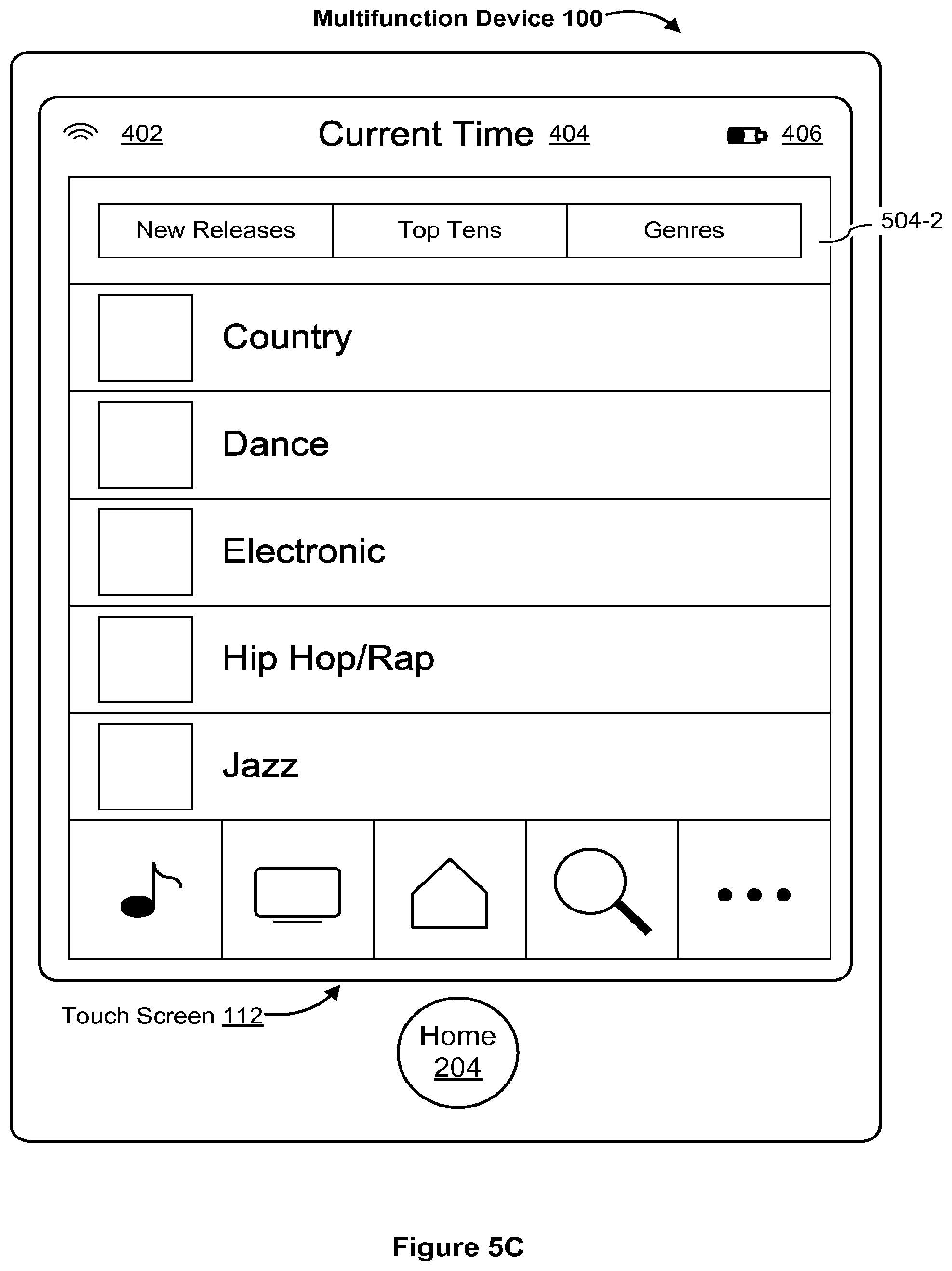 Patent US12321569 Figure 9 – Device, method, and graphical user interface for navigation of concurrently open software applications