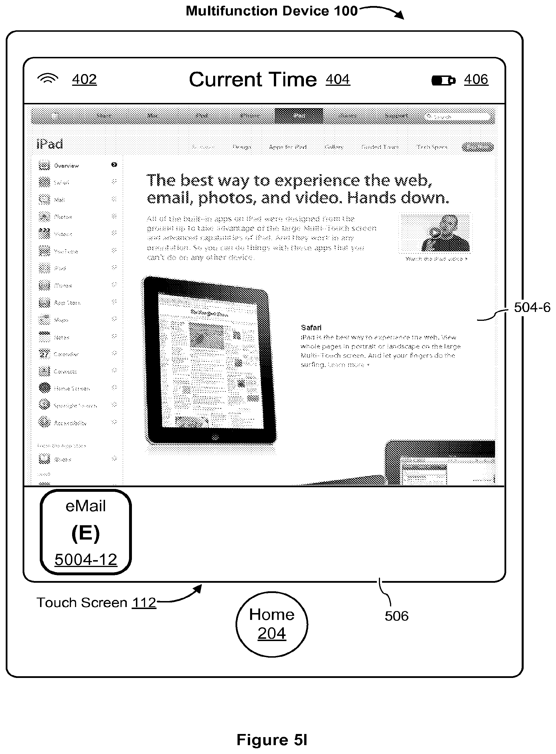 Patent US12321569 Figure 15 – Device, method, and graphical user interface for navigation of concurrently open software applications