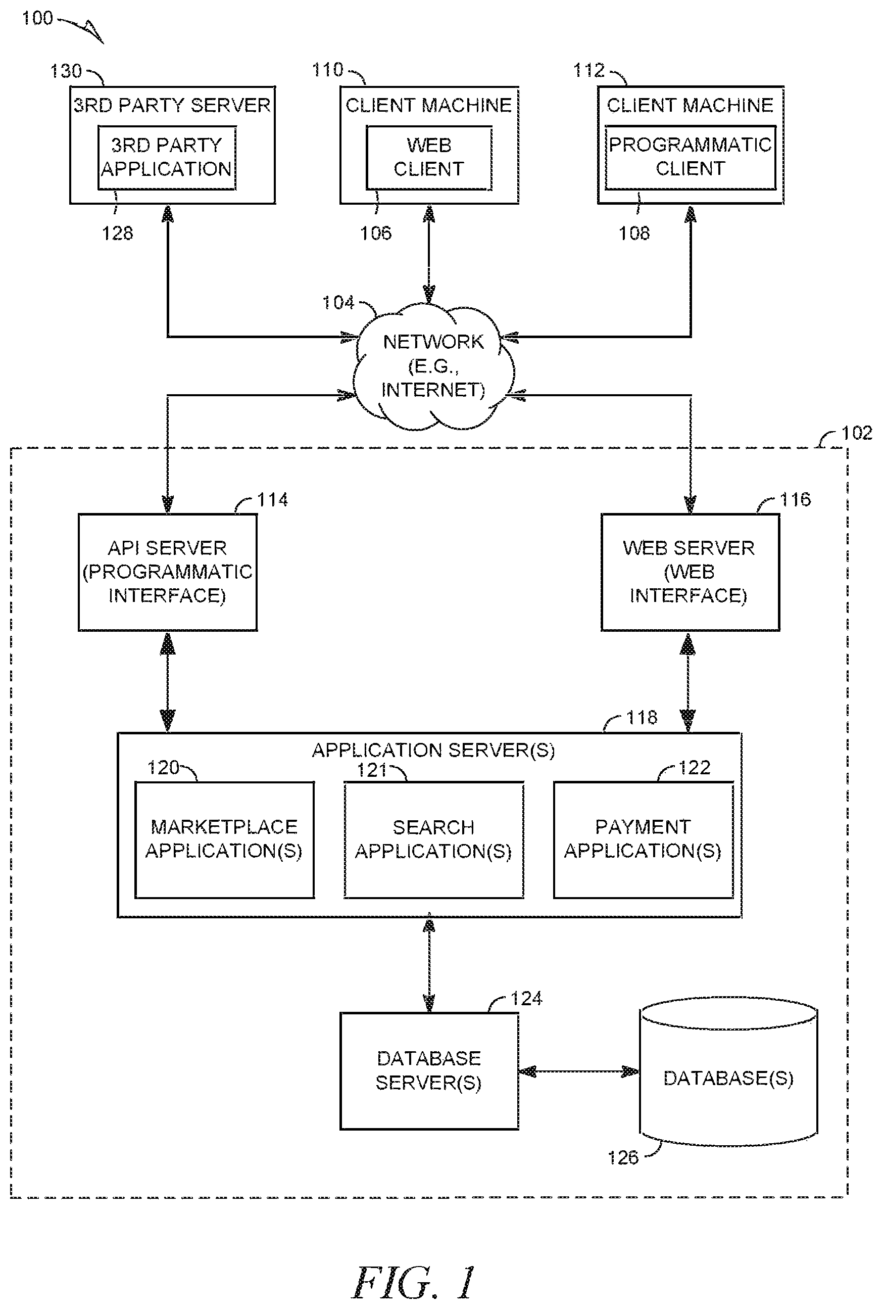 Patent US12321571 Figure 1 – Seamless pagination