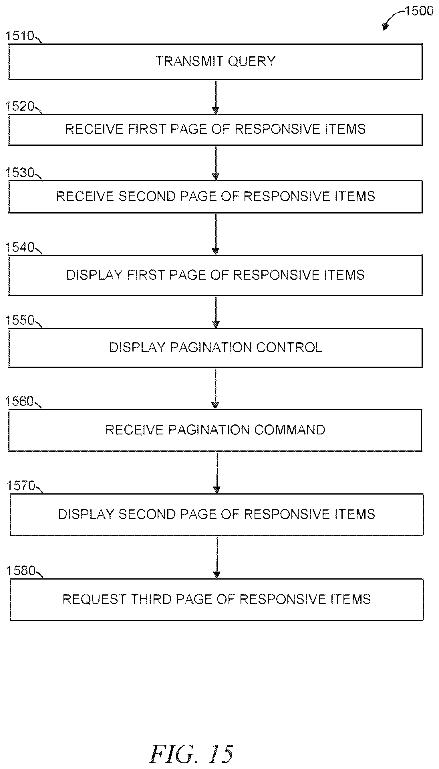Patent US12321571 Figure 15 – Seamless pagination