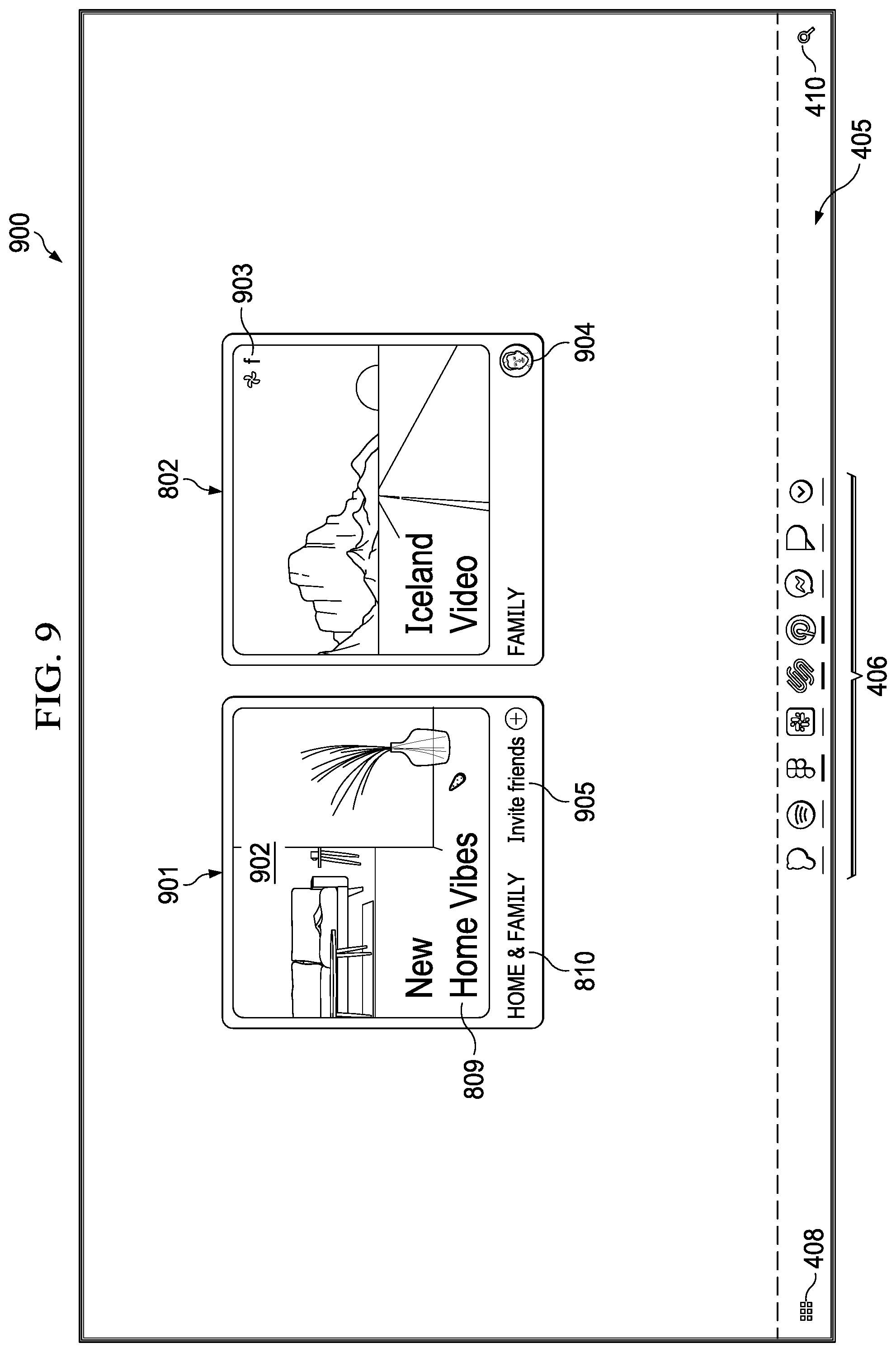 Patent US12321572 Figure 11 – Application management and navigation of web applications in a web-based environment