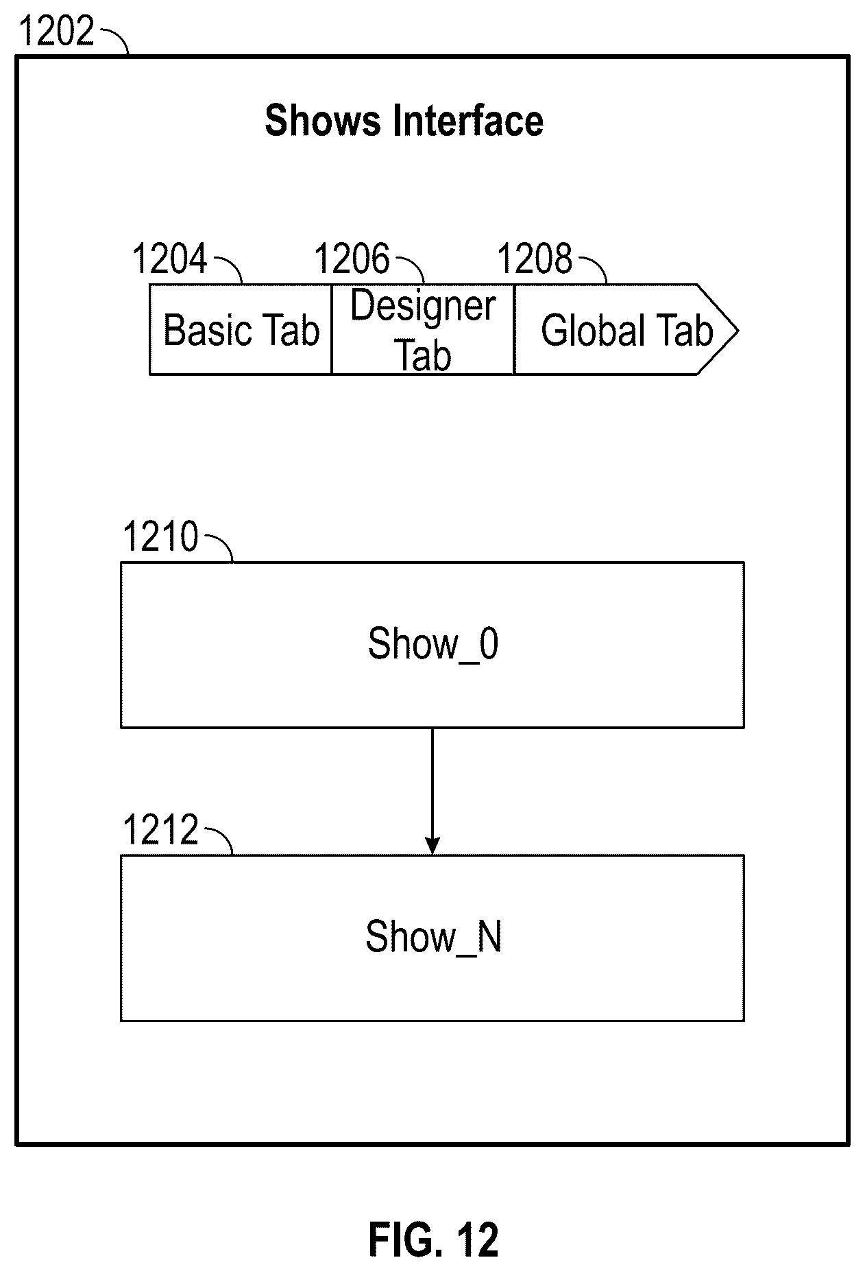 Patent US12321577 Figure 11 – Avatar customization system