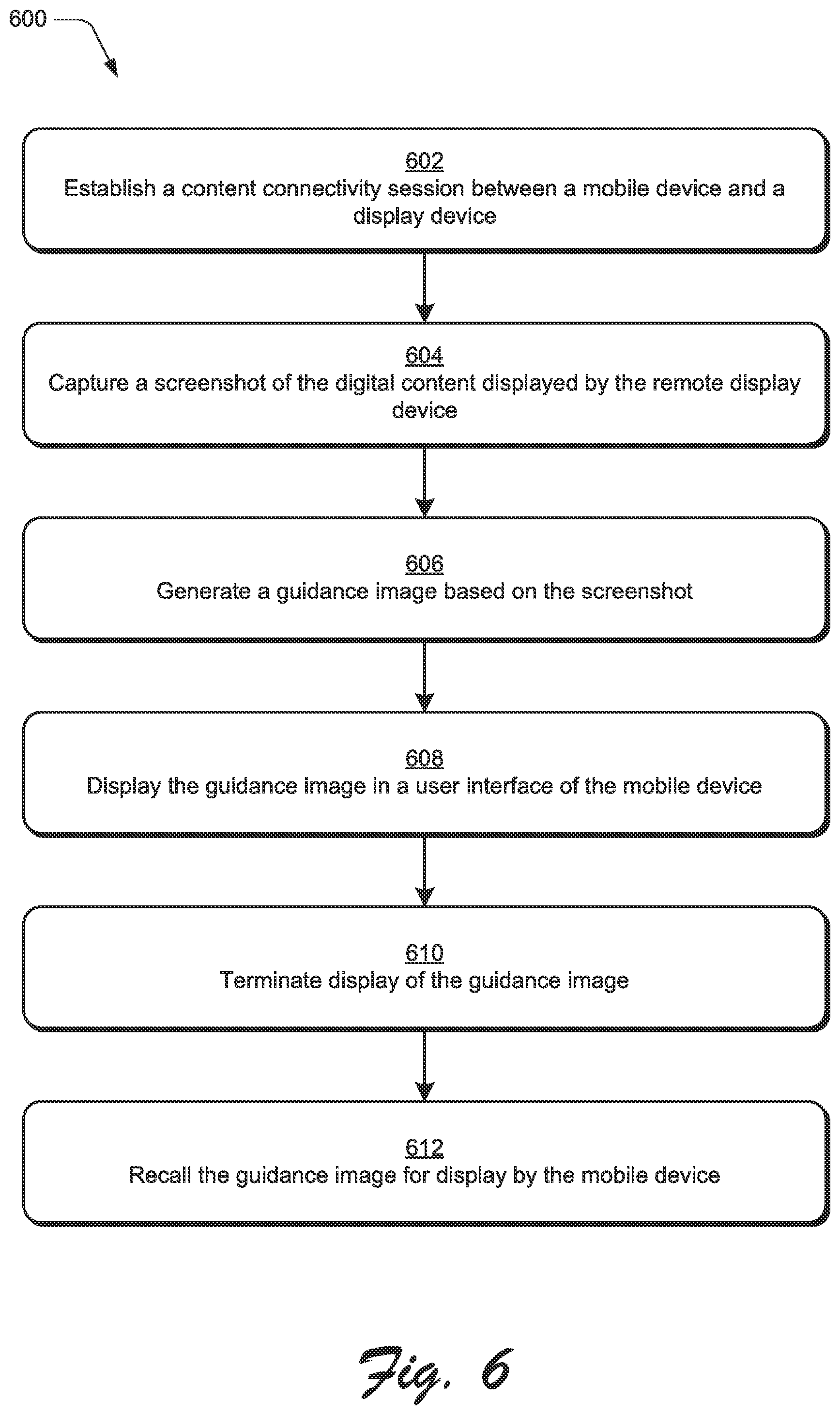 Patent US12321579 Figure 8 – Guidance image generation for a mobile device