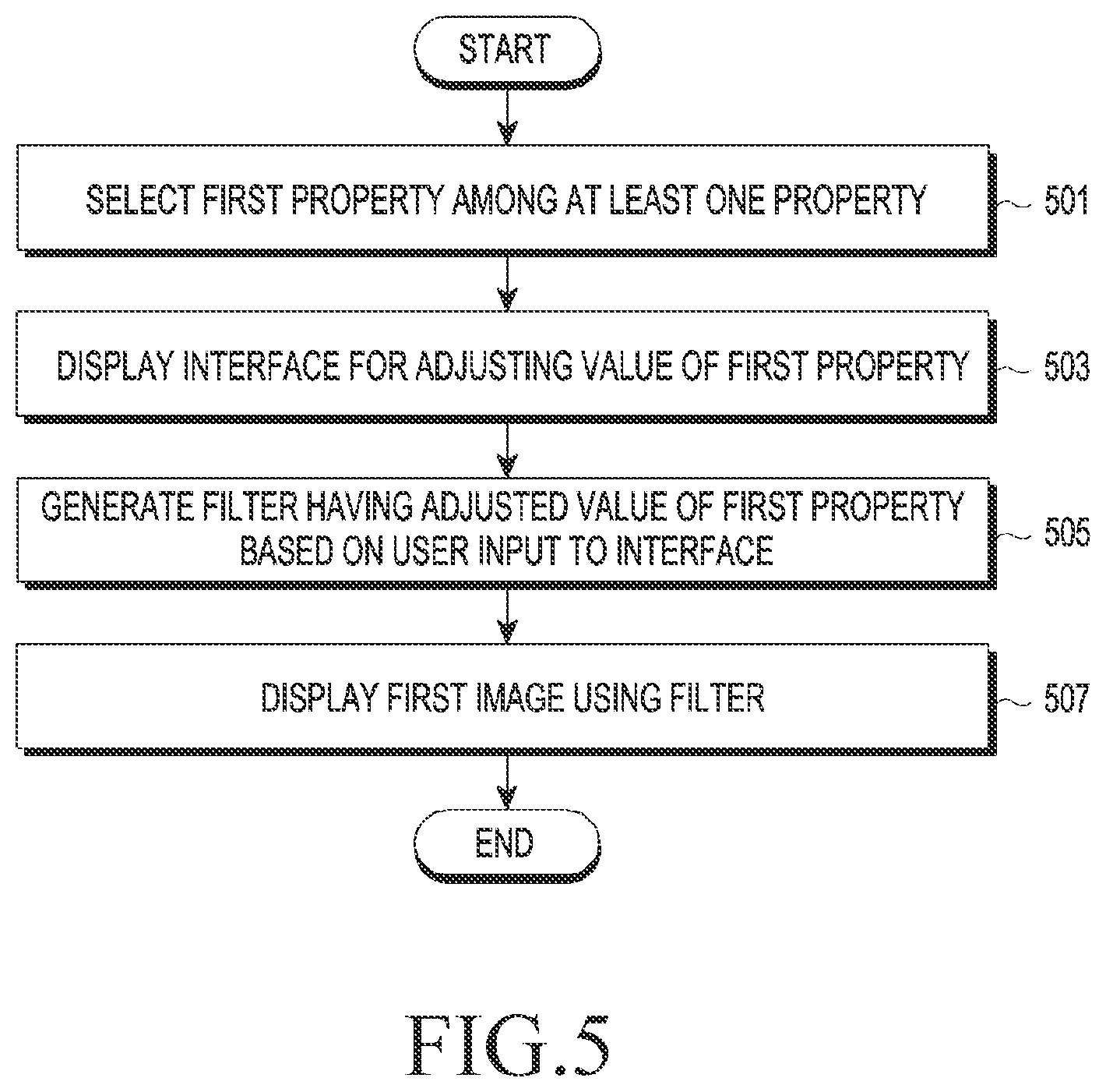 Patent US12321582 Figure 4 – Method for providing filter and electronic device supporting the same
