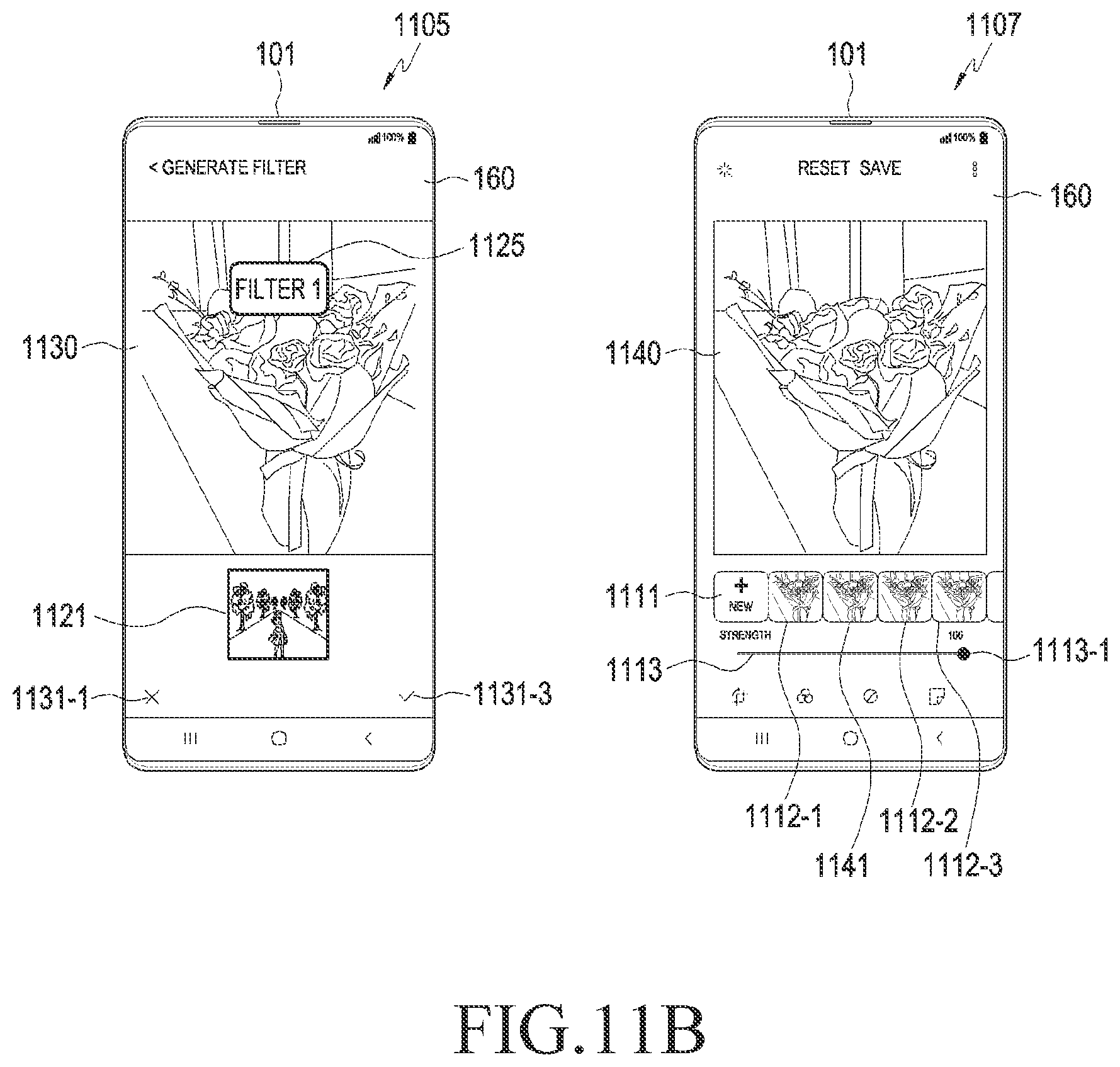 Patent US12321582 Figure 12 – Method for providing filter and electronic device supporting the same