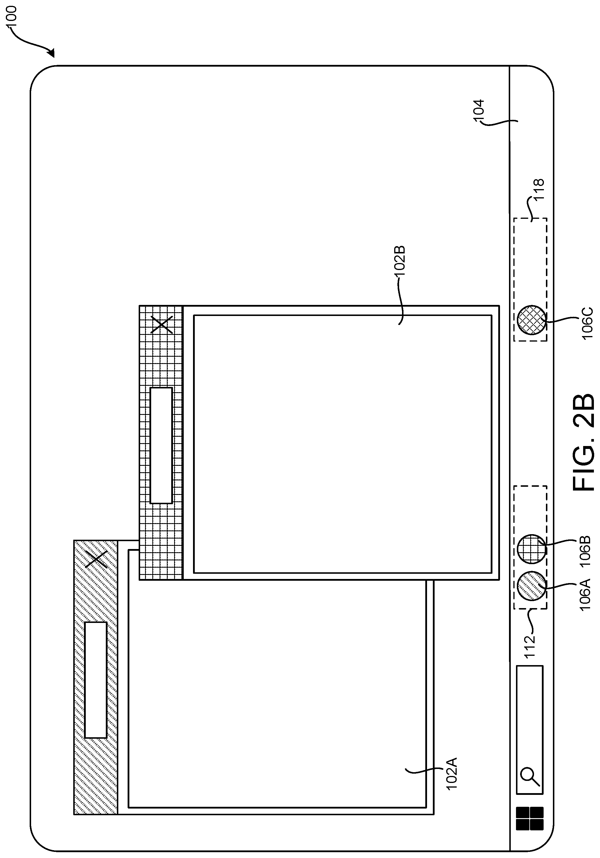 Patent US12321584 Figure 7 – Temporarily hiding user interface elements