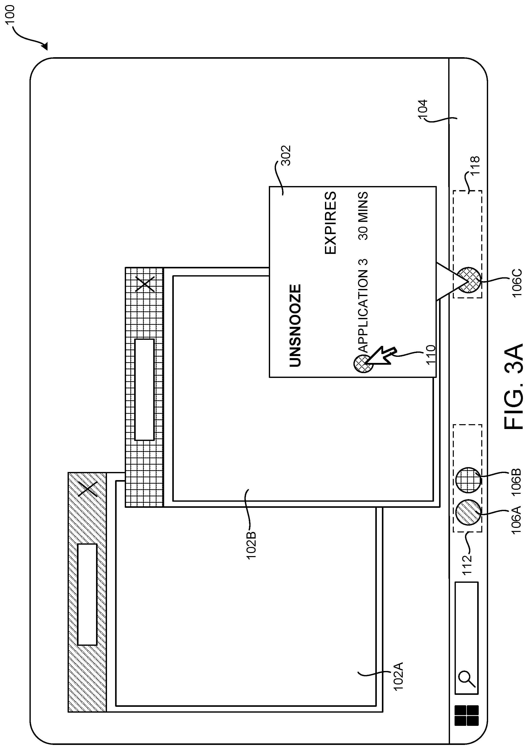 Patent US12321584 Figure 9 – Temporarily hiding user interface elements