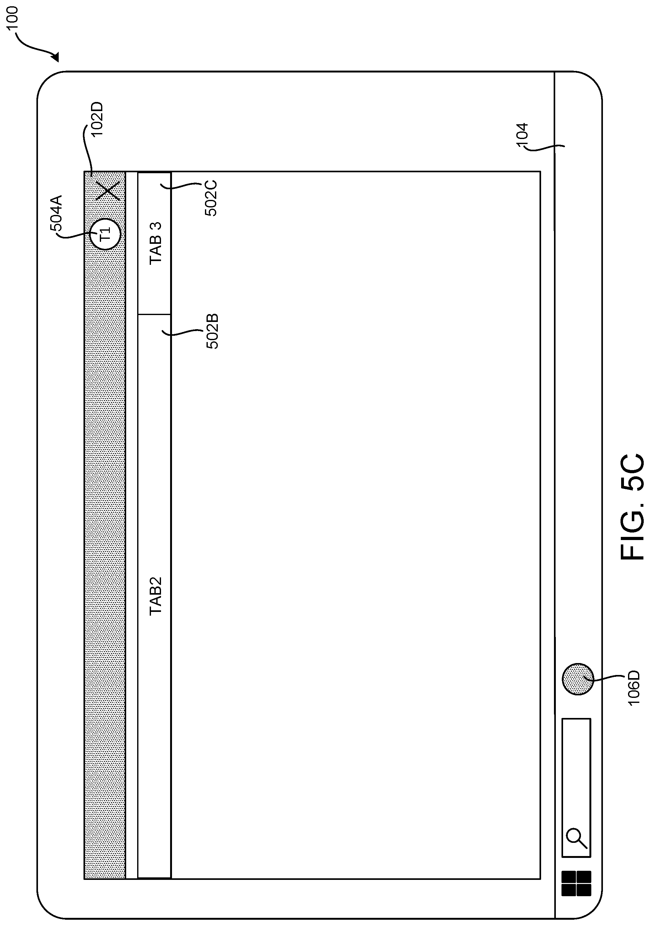 Patent US12321584 Figure 14 – Temporarily hiding user interface elements