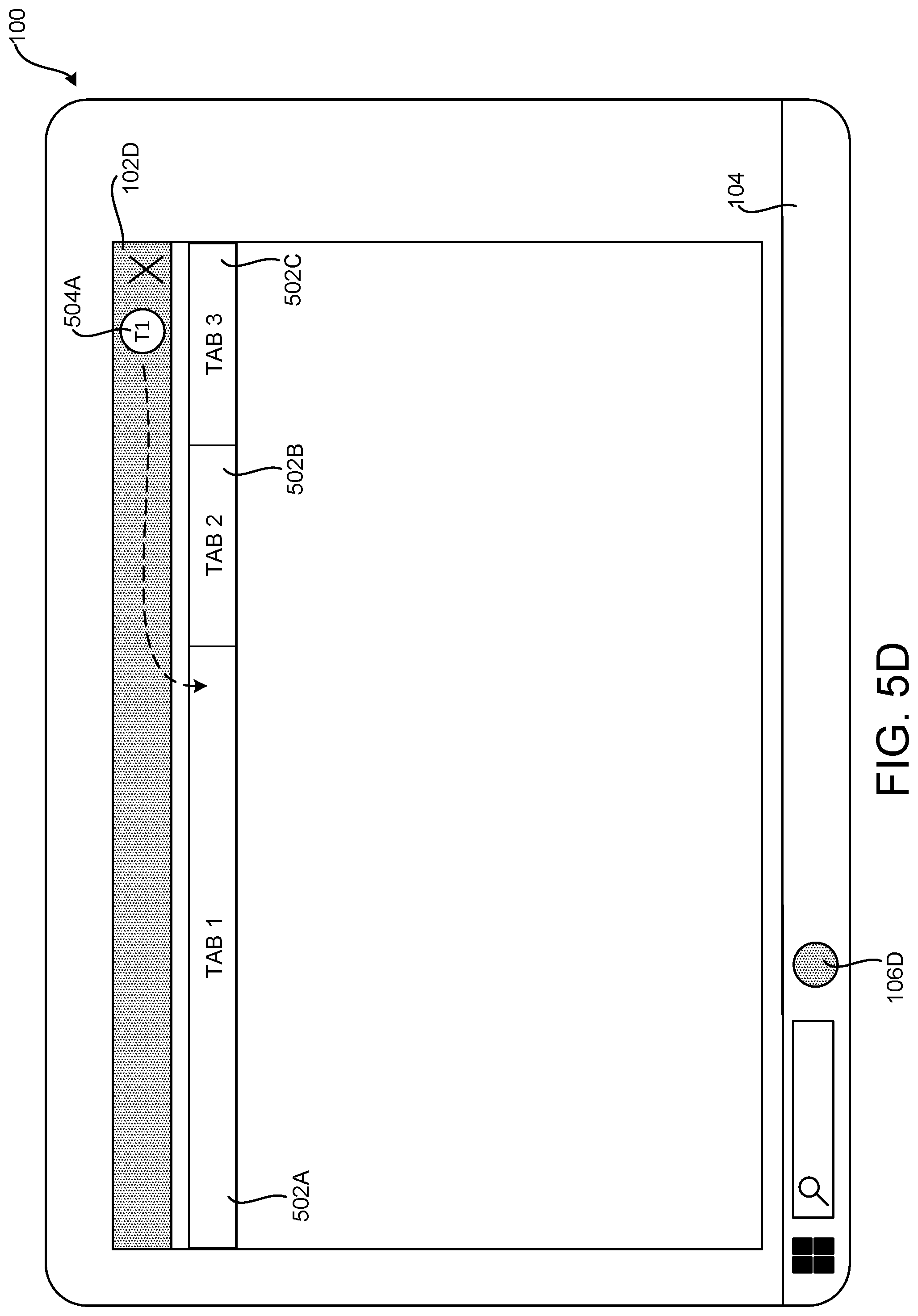 Patent US12321584 Figure 15 – Temporarily hiding user interface elements