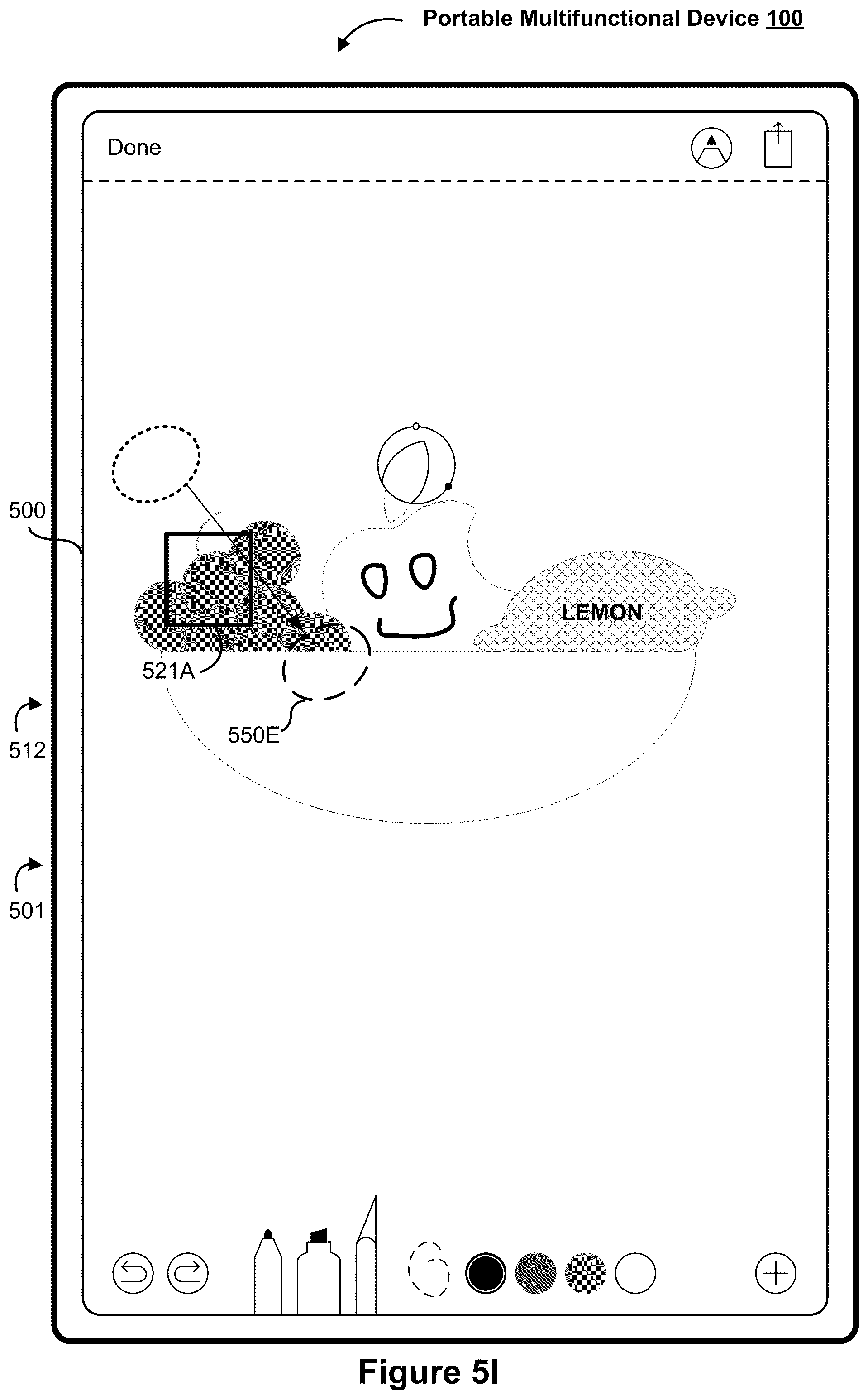 Patent US12321589 Figure 15 – Device, method, and graphical user interface for annotating content