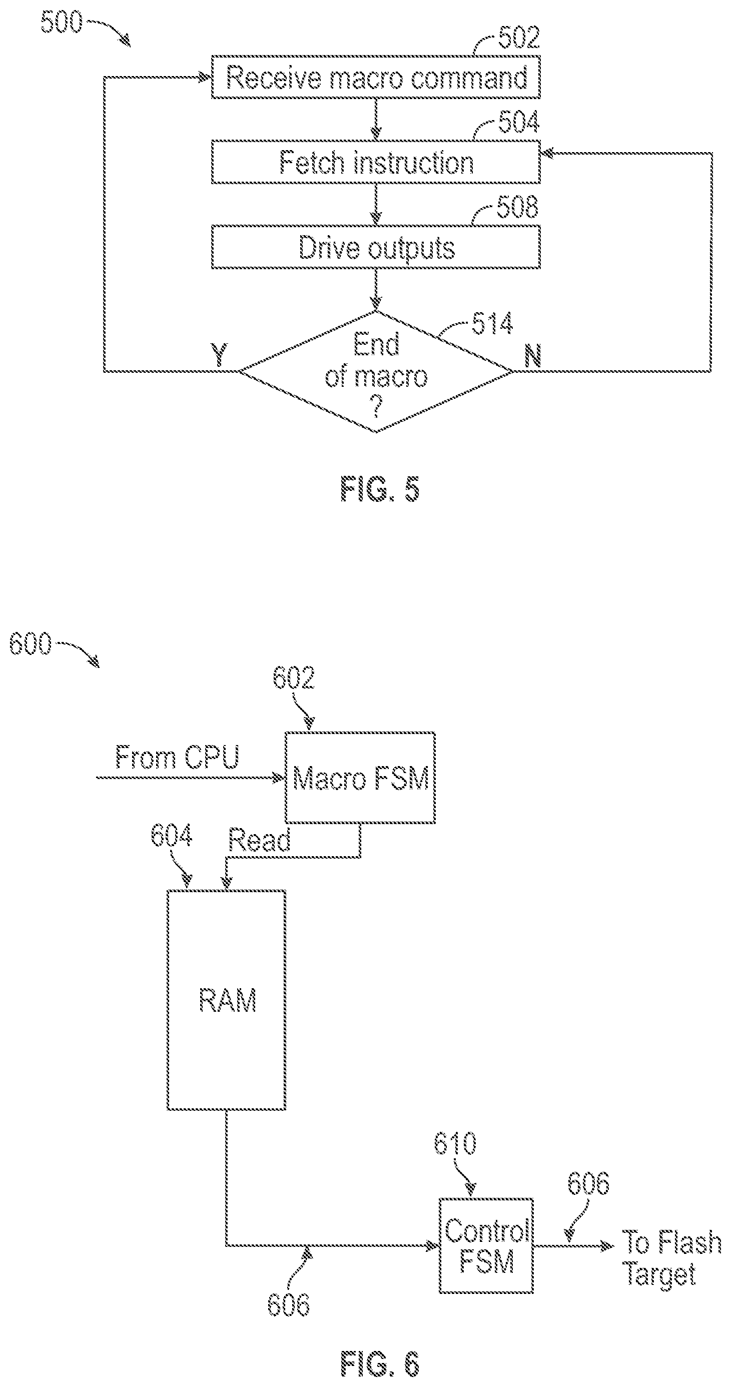 Patent US12321599 Figure 5 – Protocol agnostic control of NAND flash
