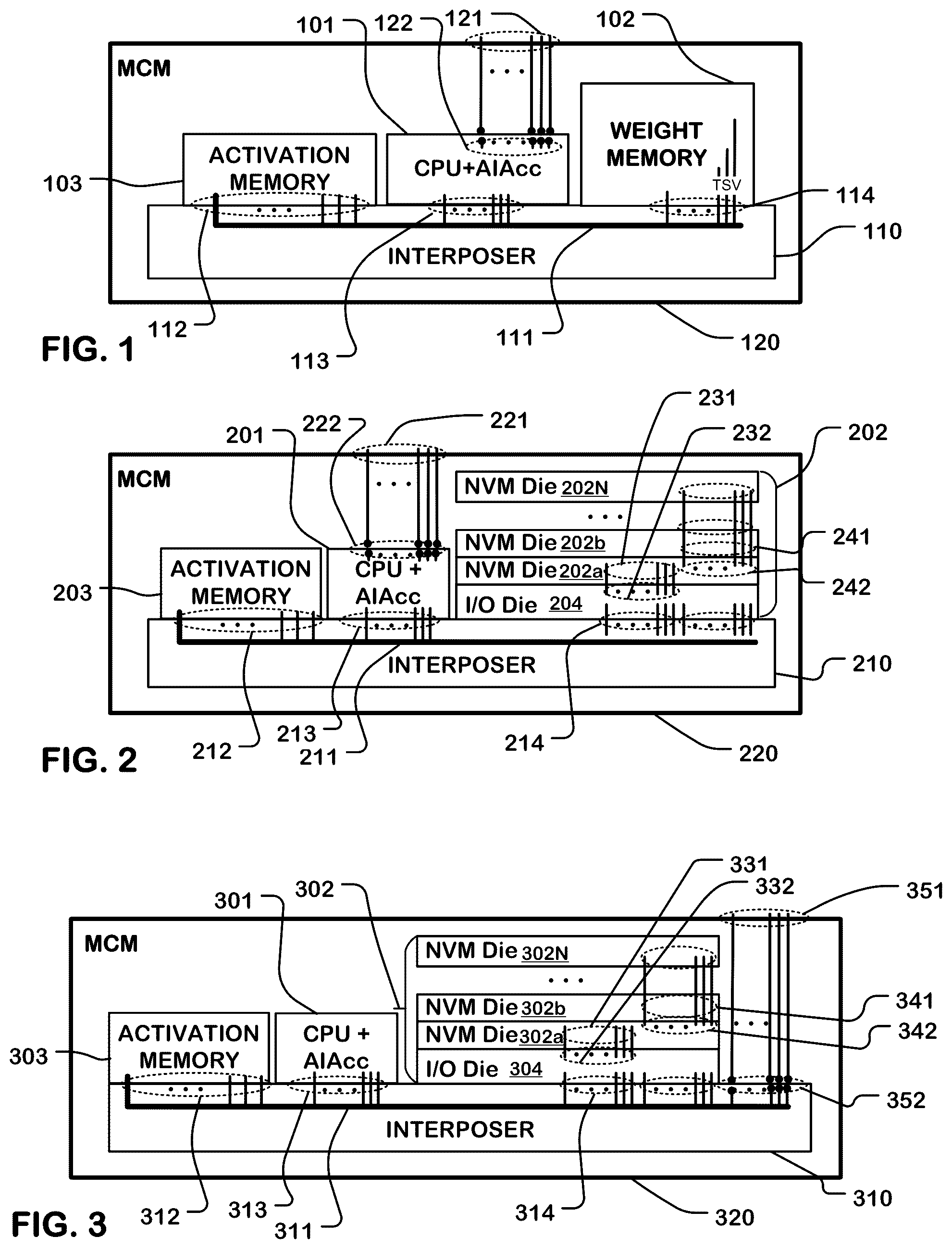 Patent US12321603 Figure 1 – High bandwidth non-volatile memory for AI inference system