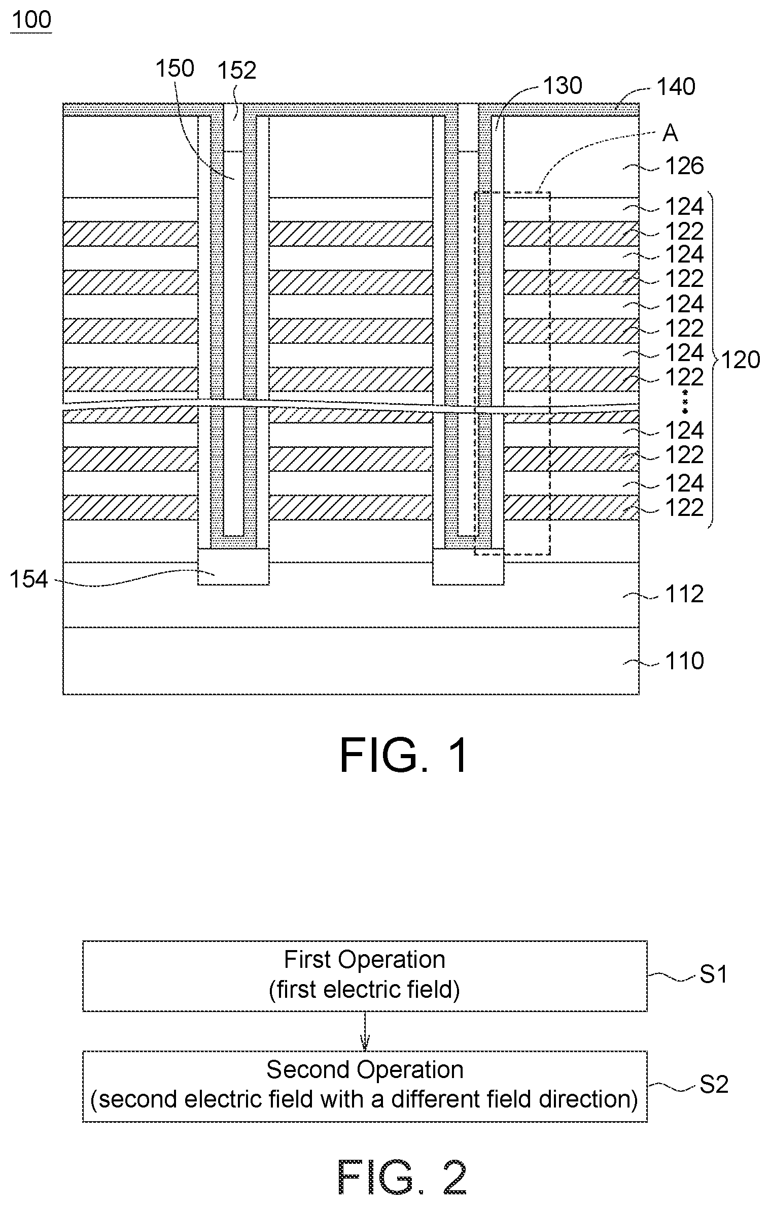 Patent US12321607 Figure 1 – Memory device and method for operating the same
