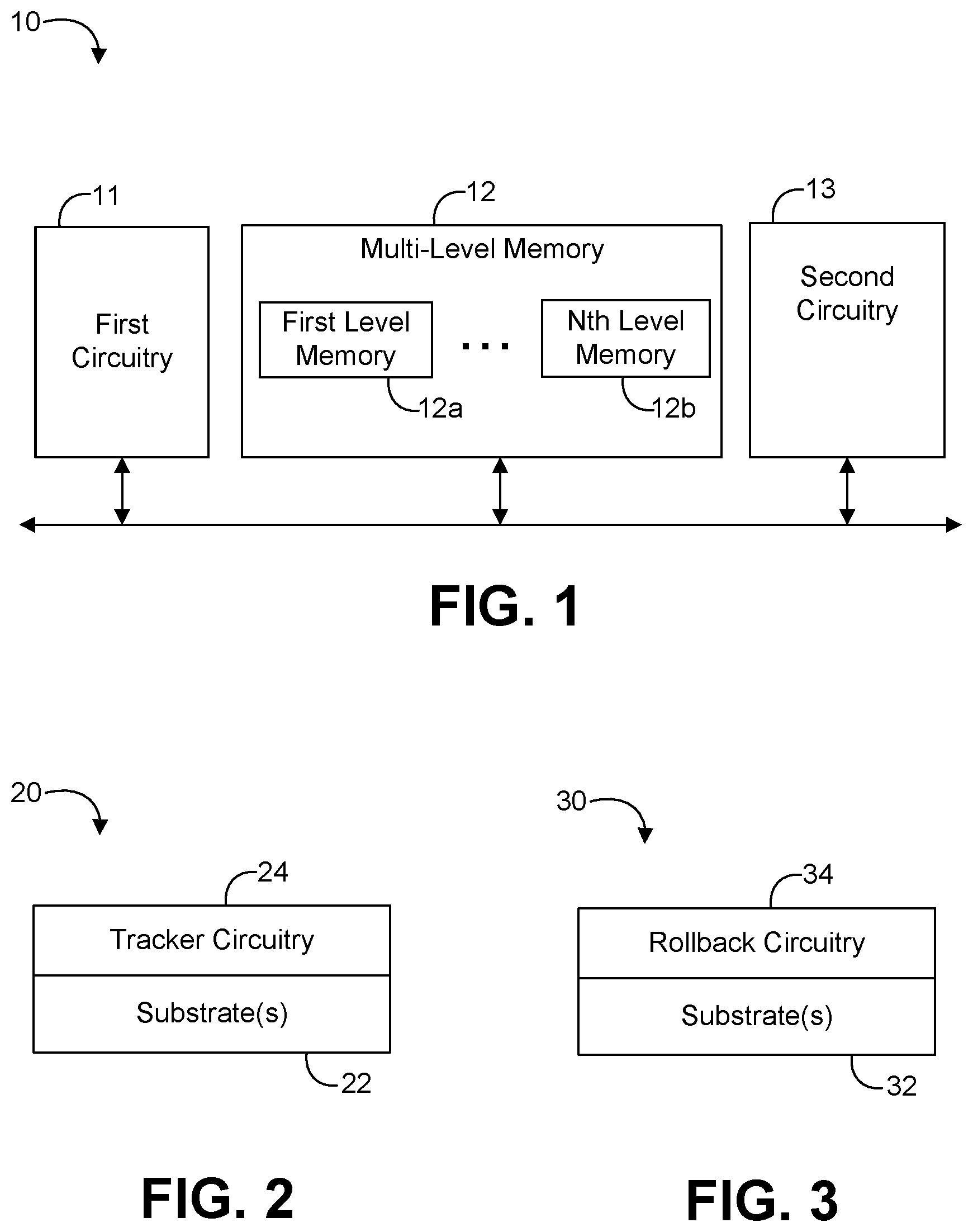 Patent US12321609 Figure 1 – Data rollback for tiered memory and storage