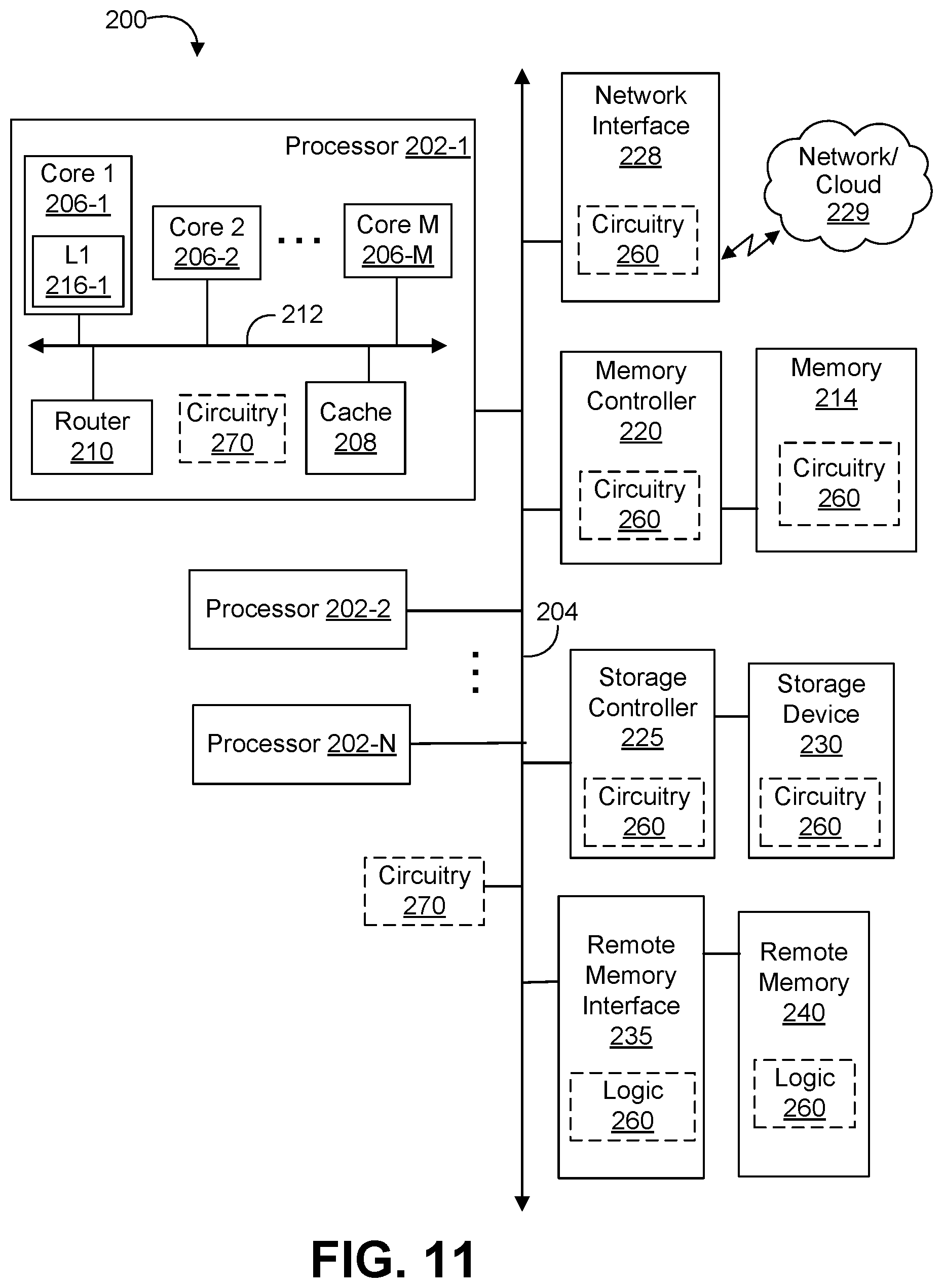Patent US12321609 Figure 8 – Data rollback for tiered memory and storage