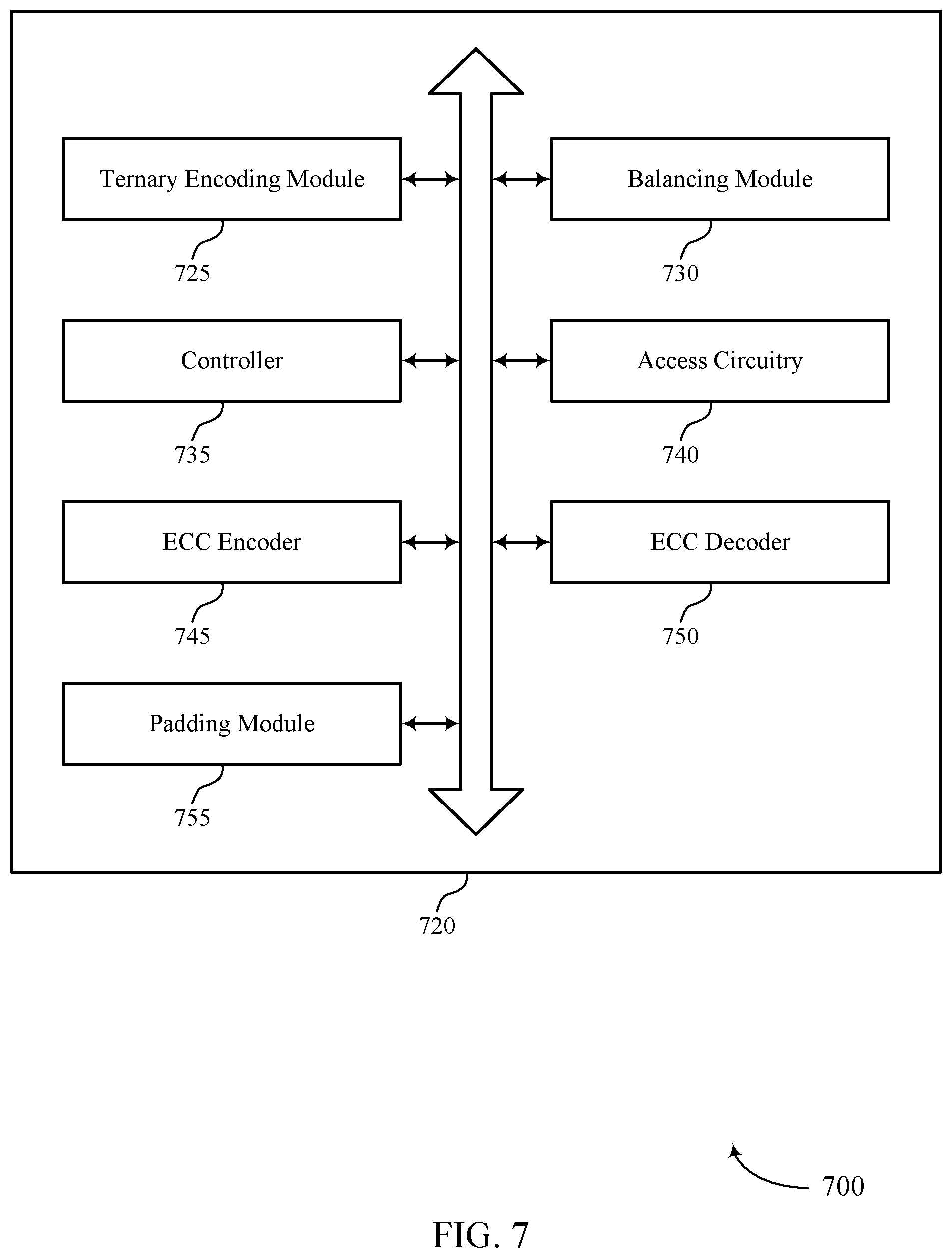 Patent US12321610 Figure 8 – Balanced codewords for reducing a selected state in memory cells