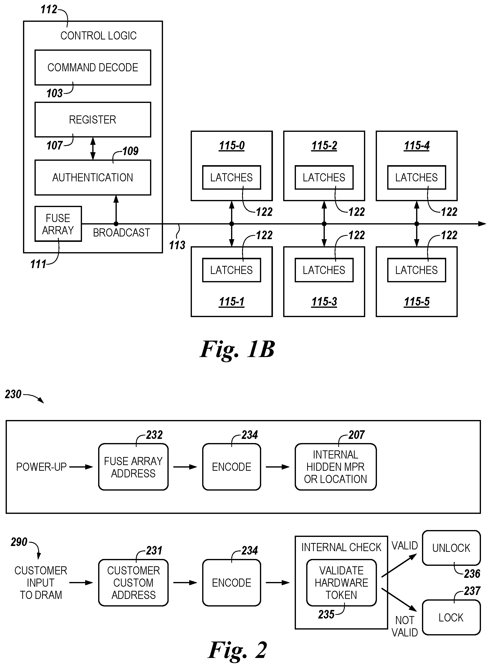 Patent US12321615 Figure 2 – Memory authentication