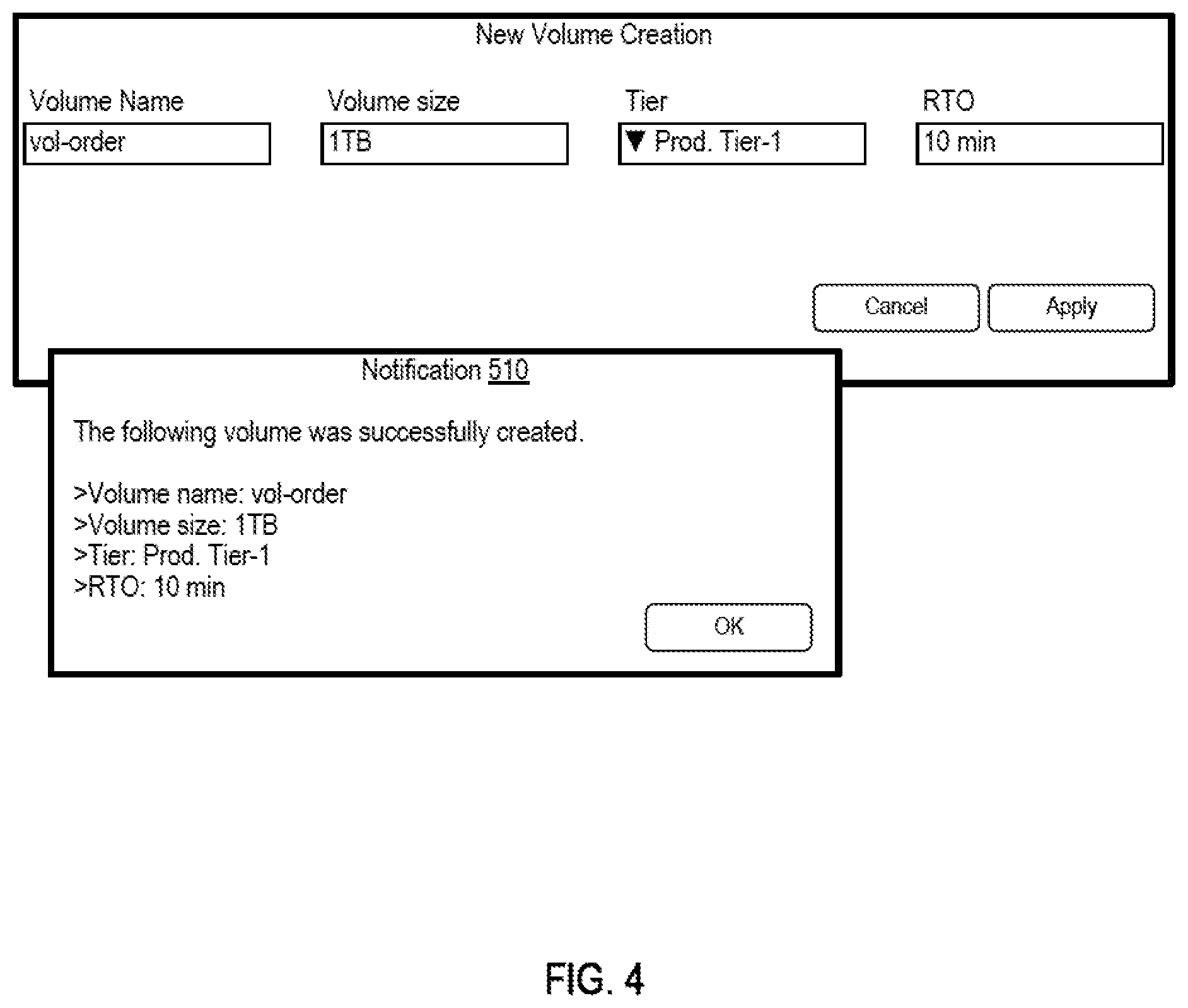 Patent US12321626 Figure 4 – Copy data's tier management