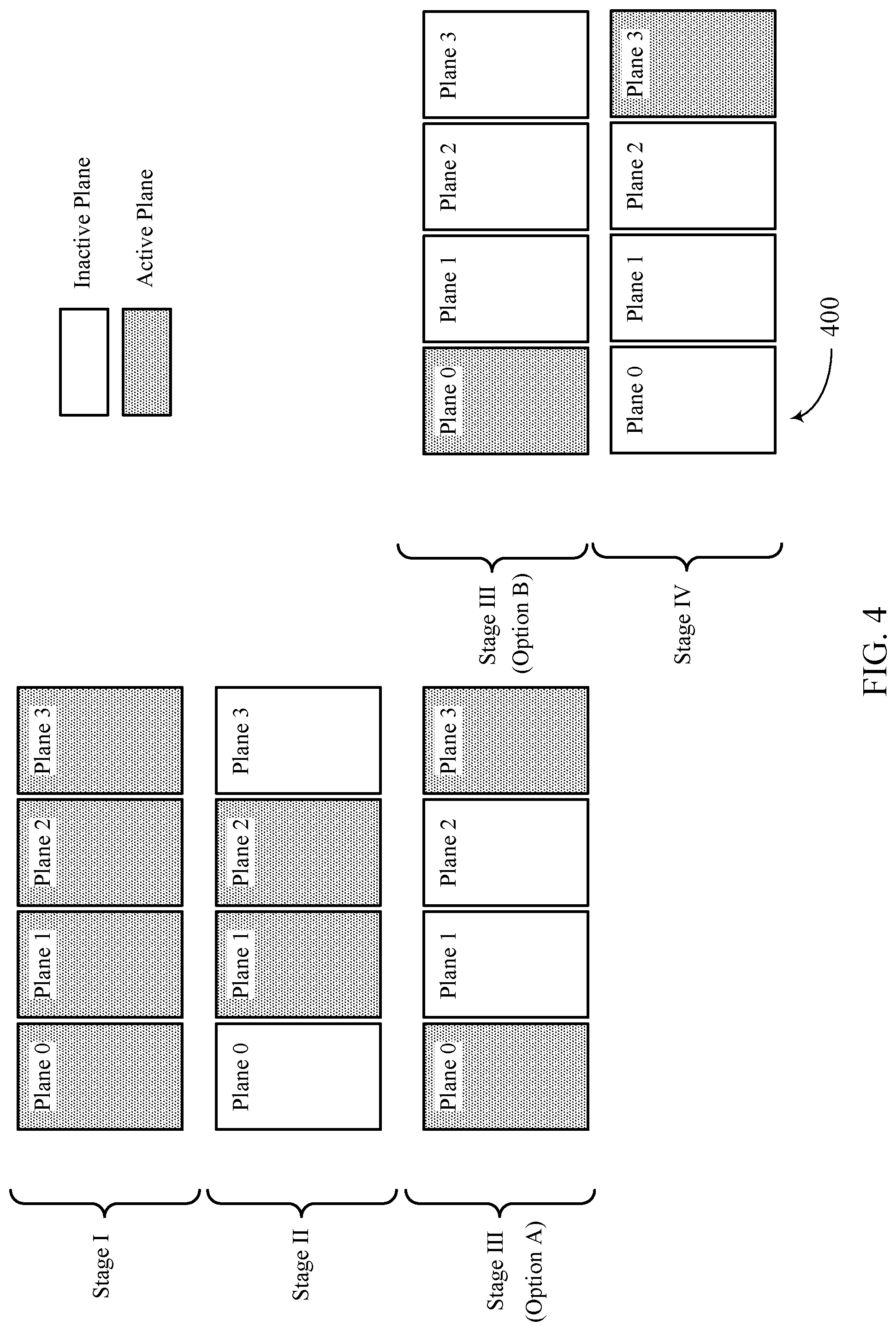 Patent US12321631 Figure 4 – Suspension during a multi-plane write procedure