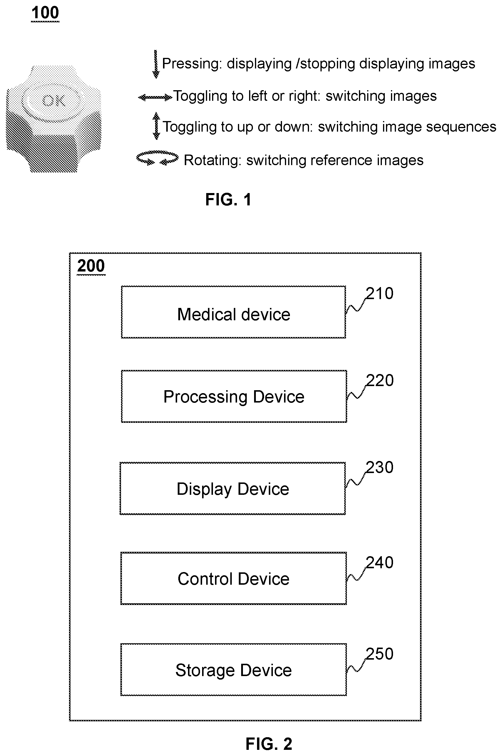Patent US12321653 Figure 1 – Control devices and methods for controlling image display