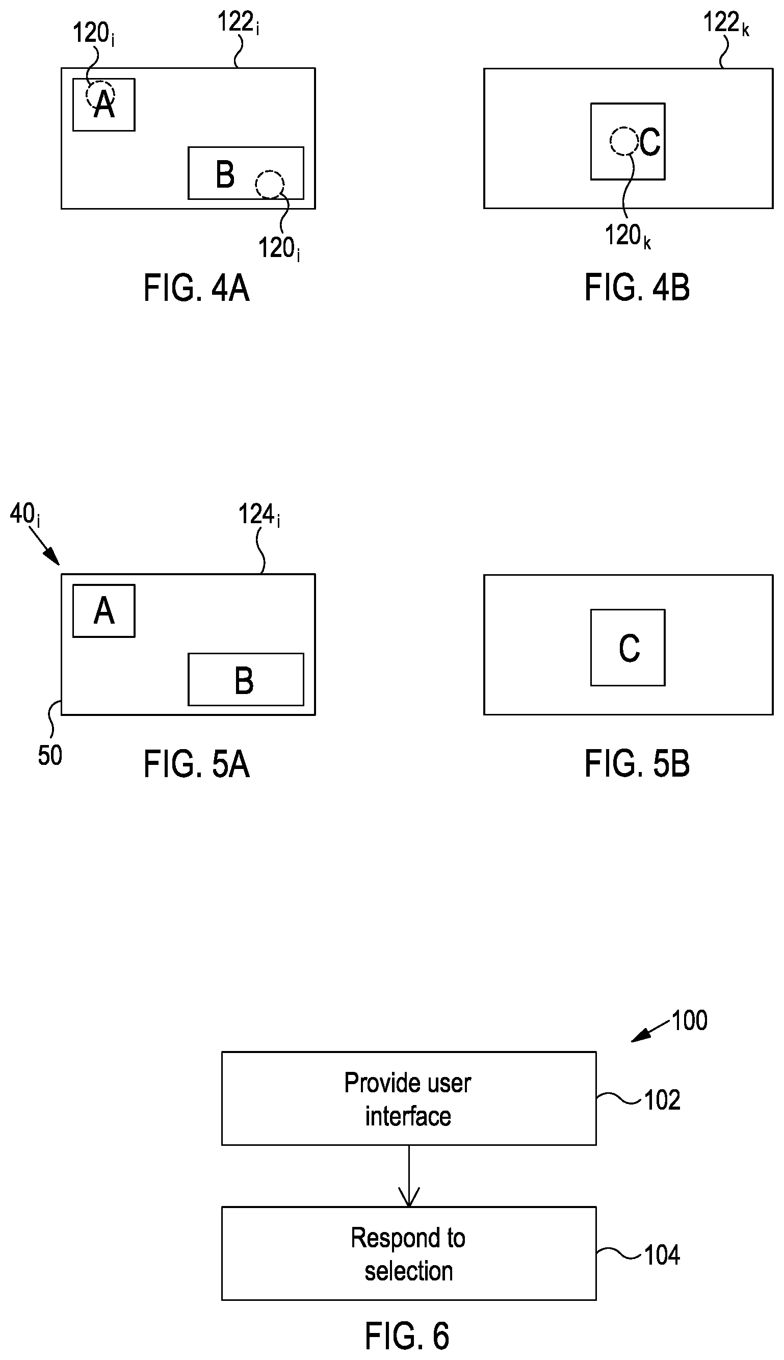 Patent US12321661 Figure 2 – User interface, method, computer program for enabling user-selection of audio content