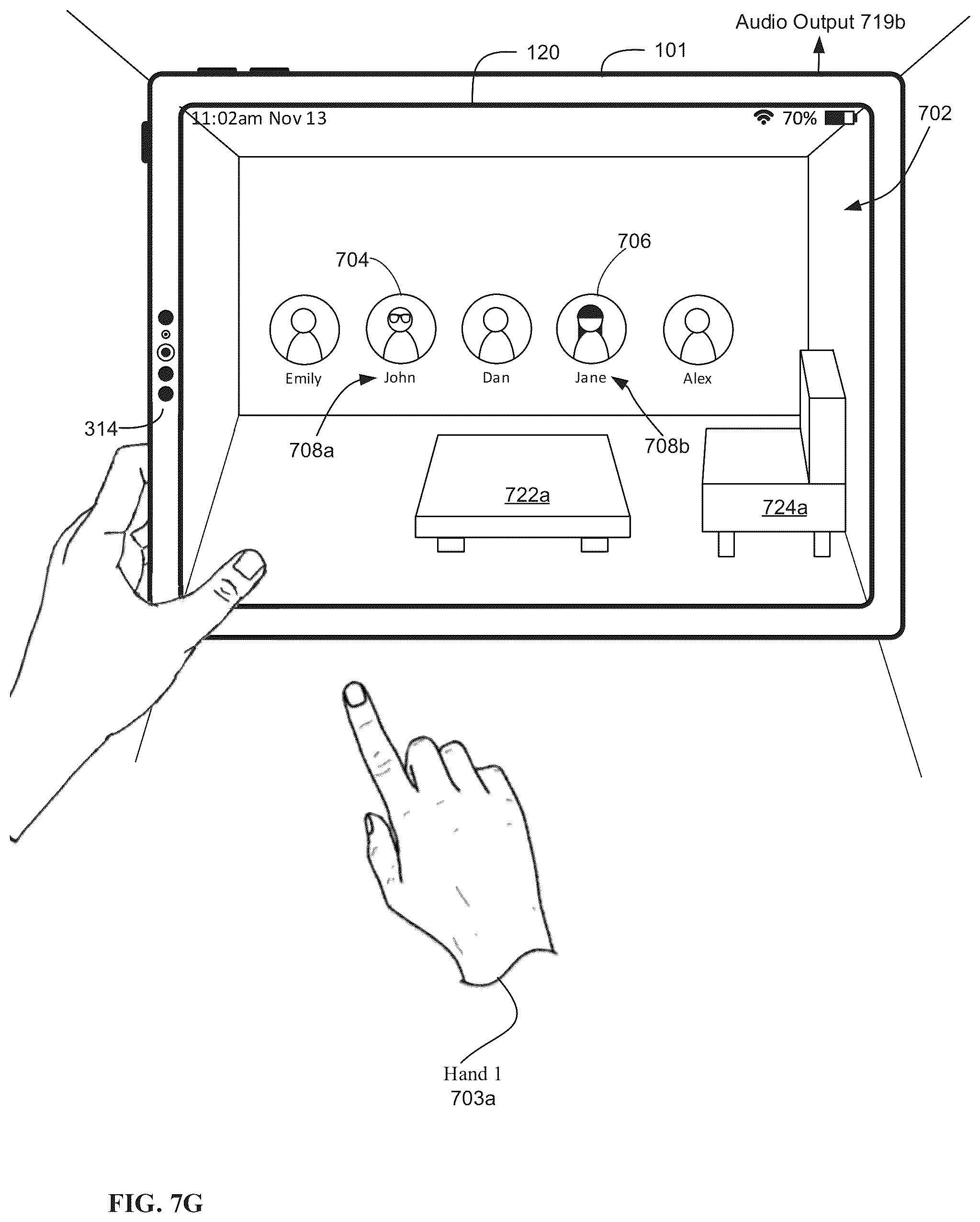 Patent US12321666 Figure 13 – Methods for quick message response and dictation in a three-dimensional environment