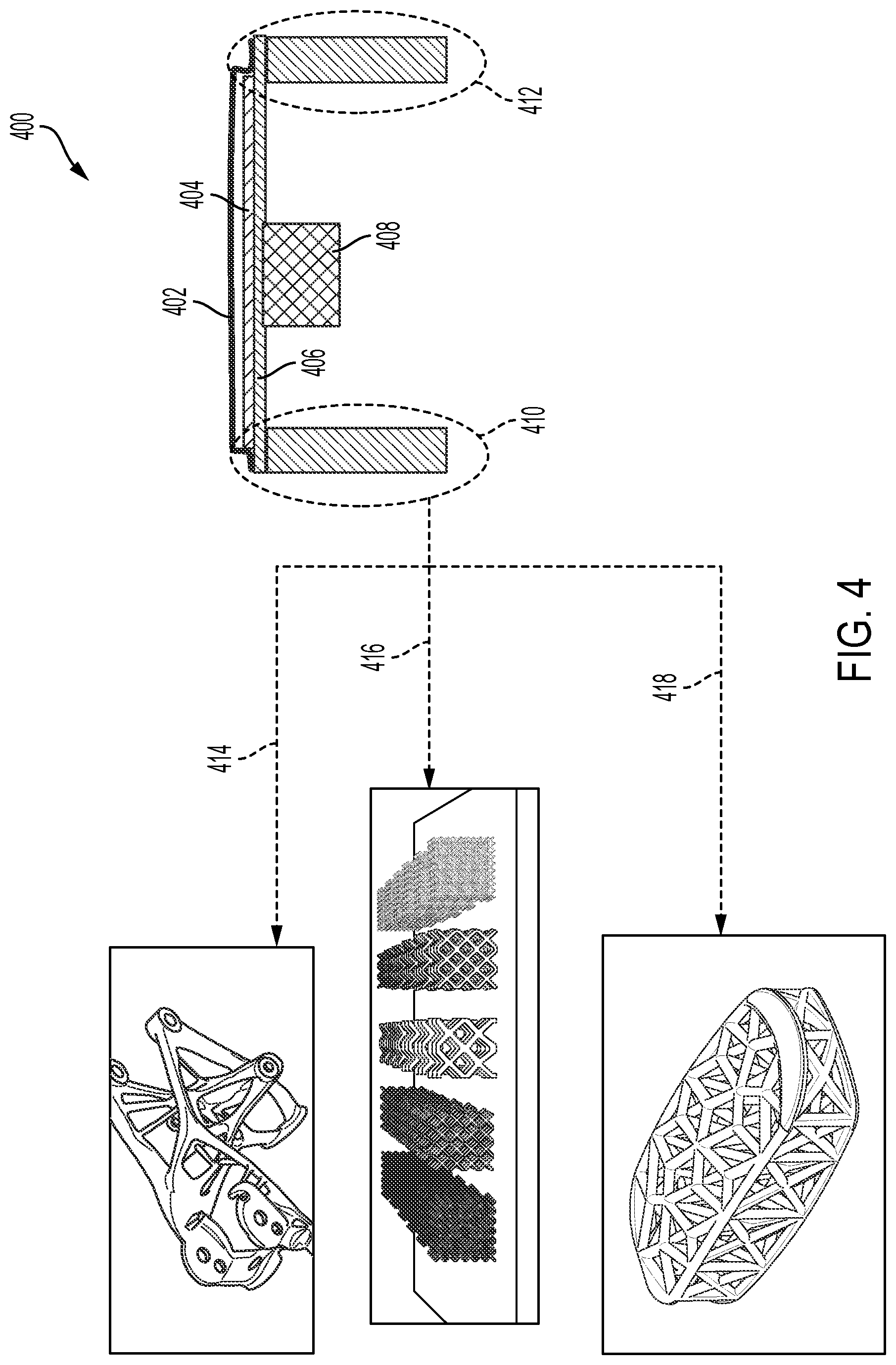 Patent US12321669 Figure 4 – Thermal management for composite tooling