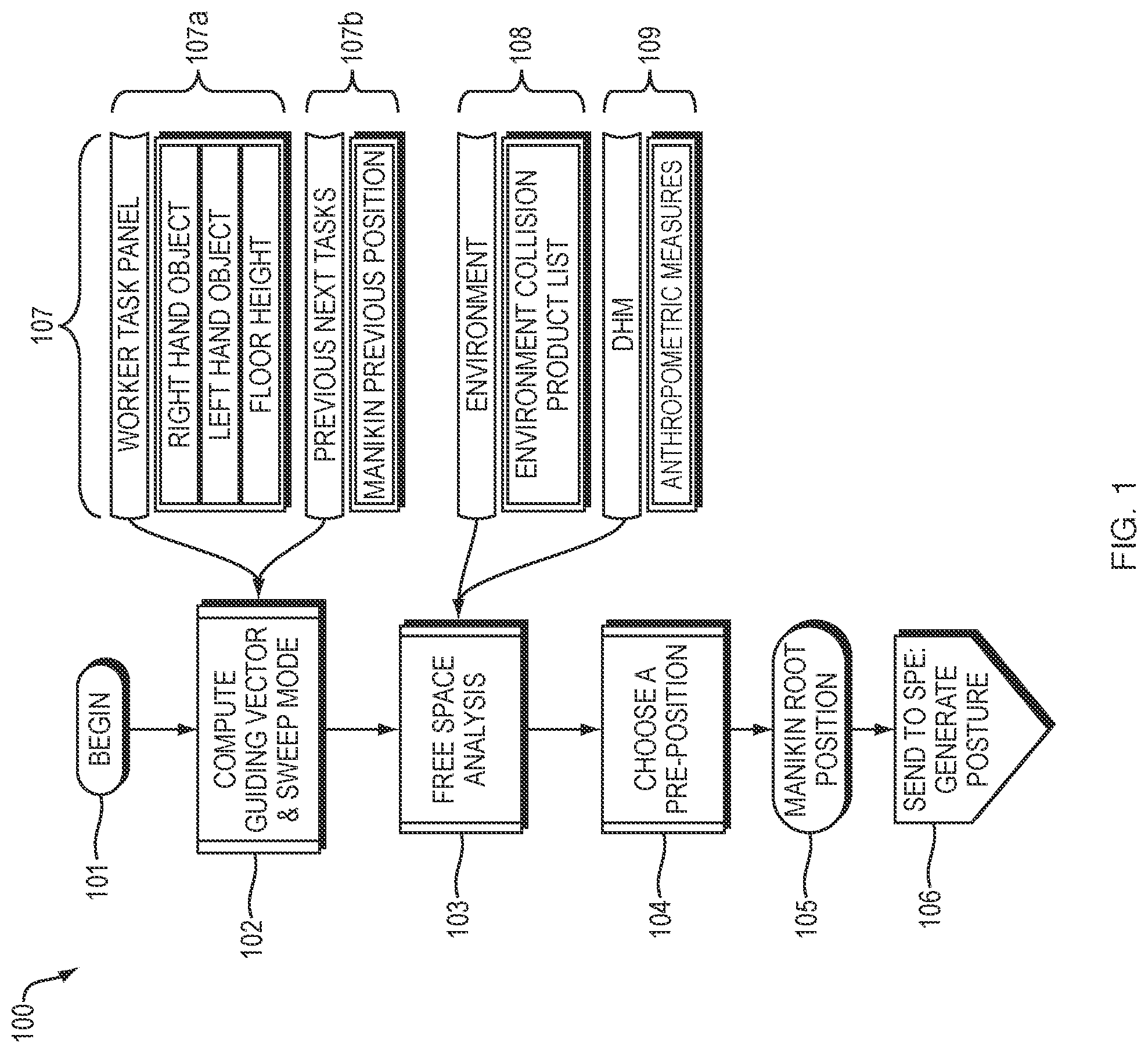 Patent US12321672 Figure 1 – Environment-aware prepositioning of digital models in an environment