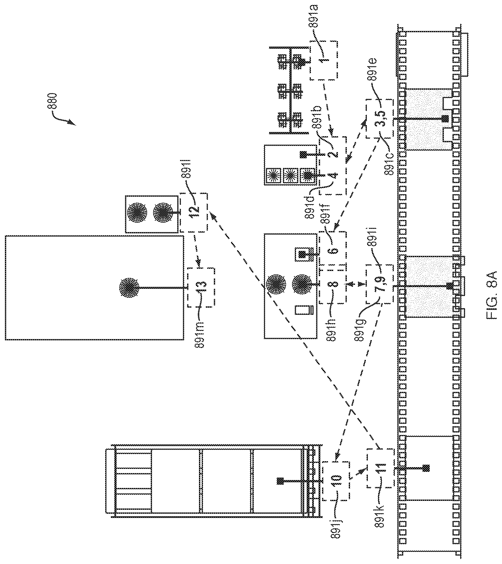 Patent US12321672 Figure 8 – Environment-aware prepositioning of digital models in an environment