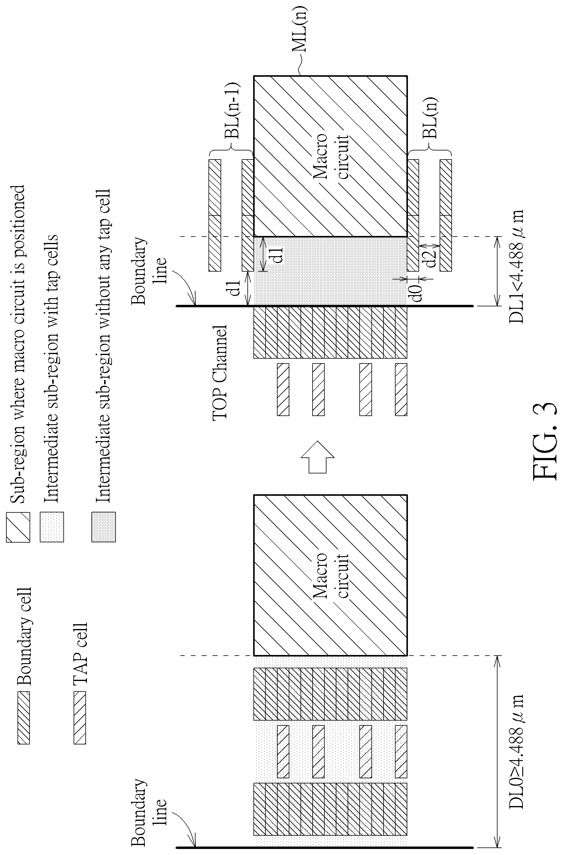 Patent US12321678 Figure 3 – Integrated circuit with compact layout arrangement