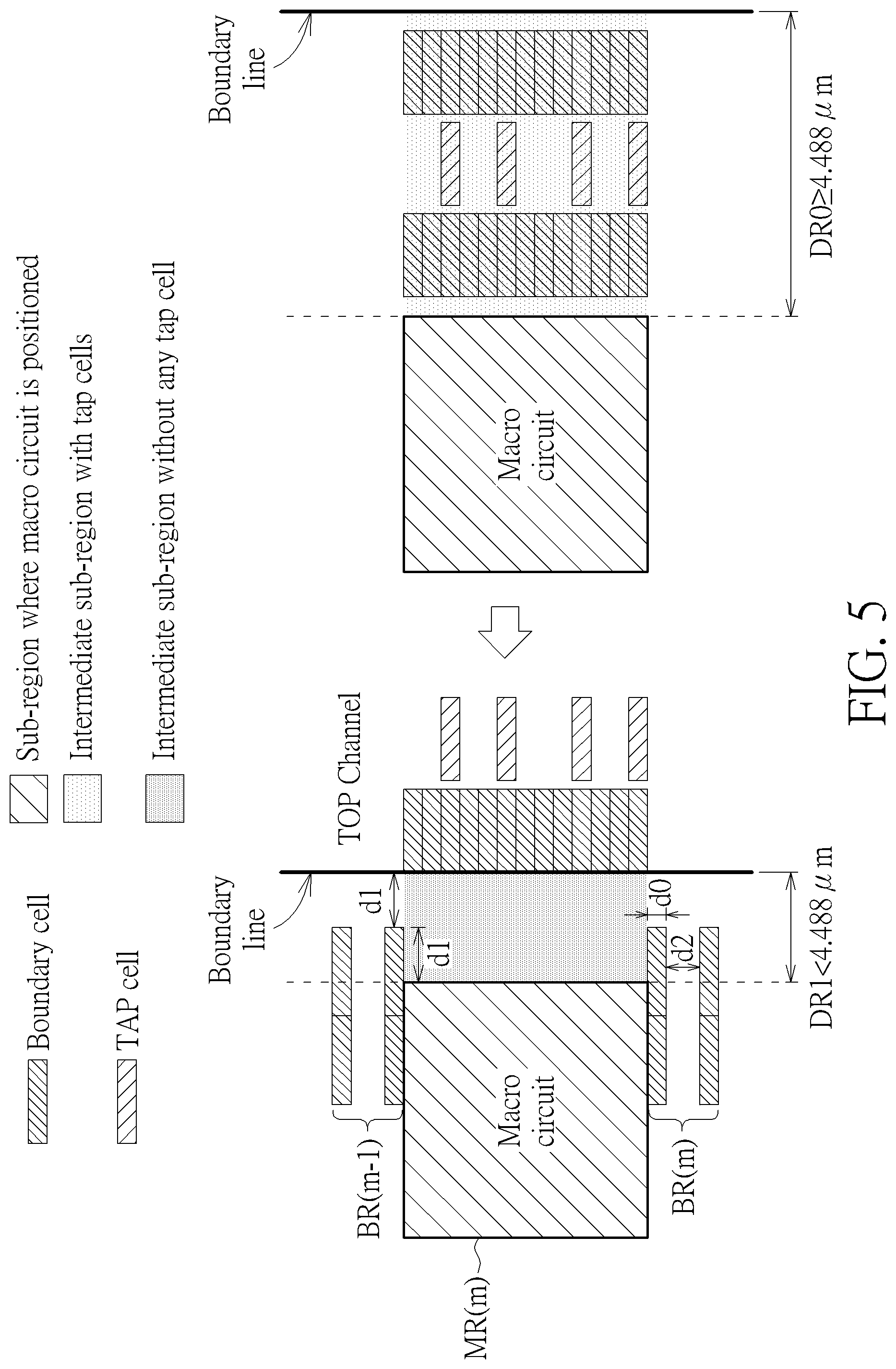 Patent US12321678 Figure 5 – Integrated circuit with compact layout arrangement