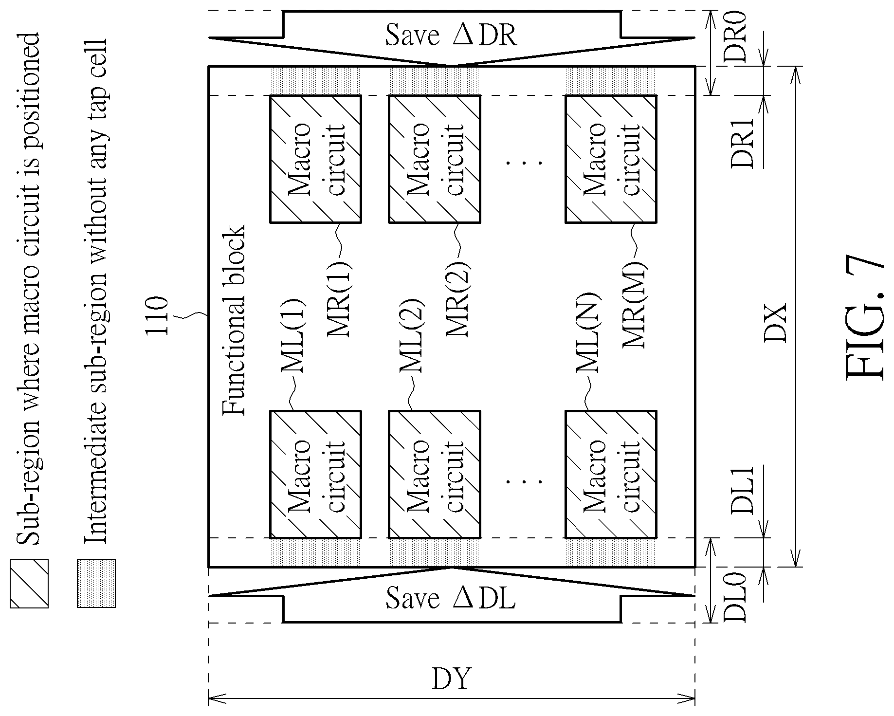 Patent US12321678 Figure 7 – Integrated circuit with compact layout arrangement