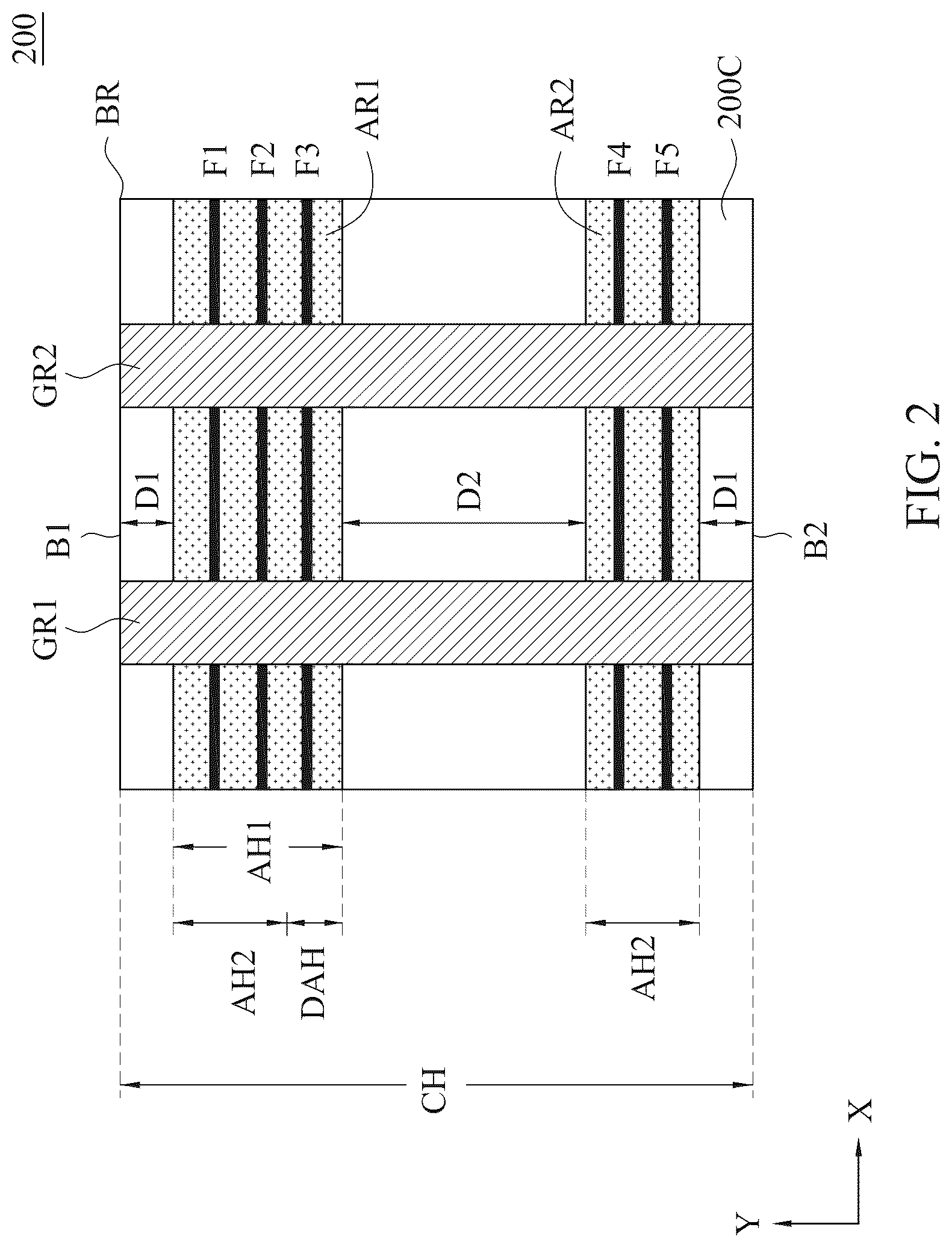 Patent US12321680 Figure 2 – Integrated circuit fin structure
