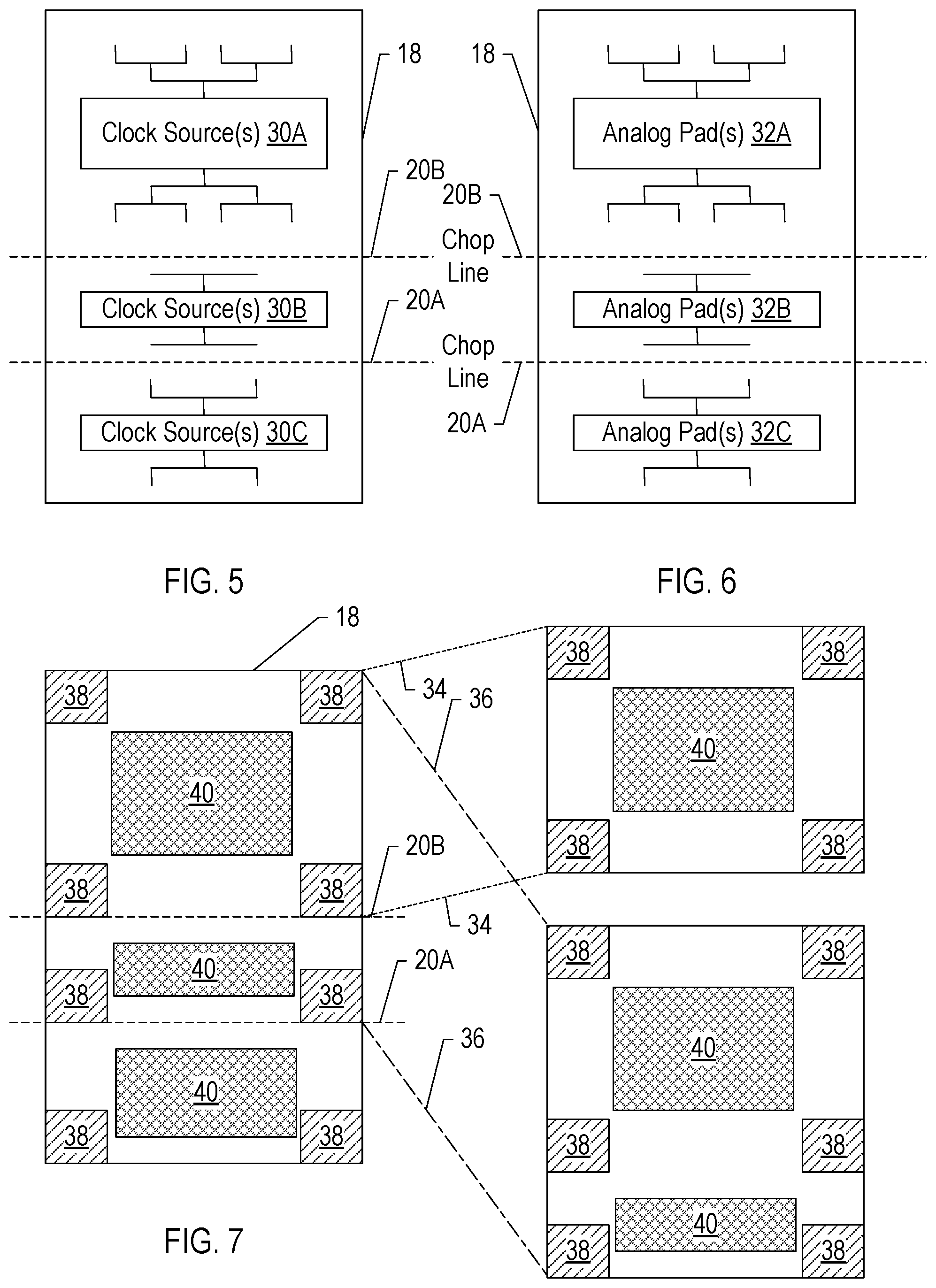 Patent US12321681 Figure 2 – Full die and partial die tape outs from common design